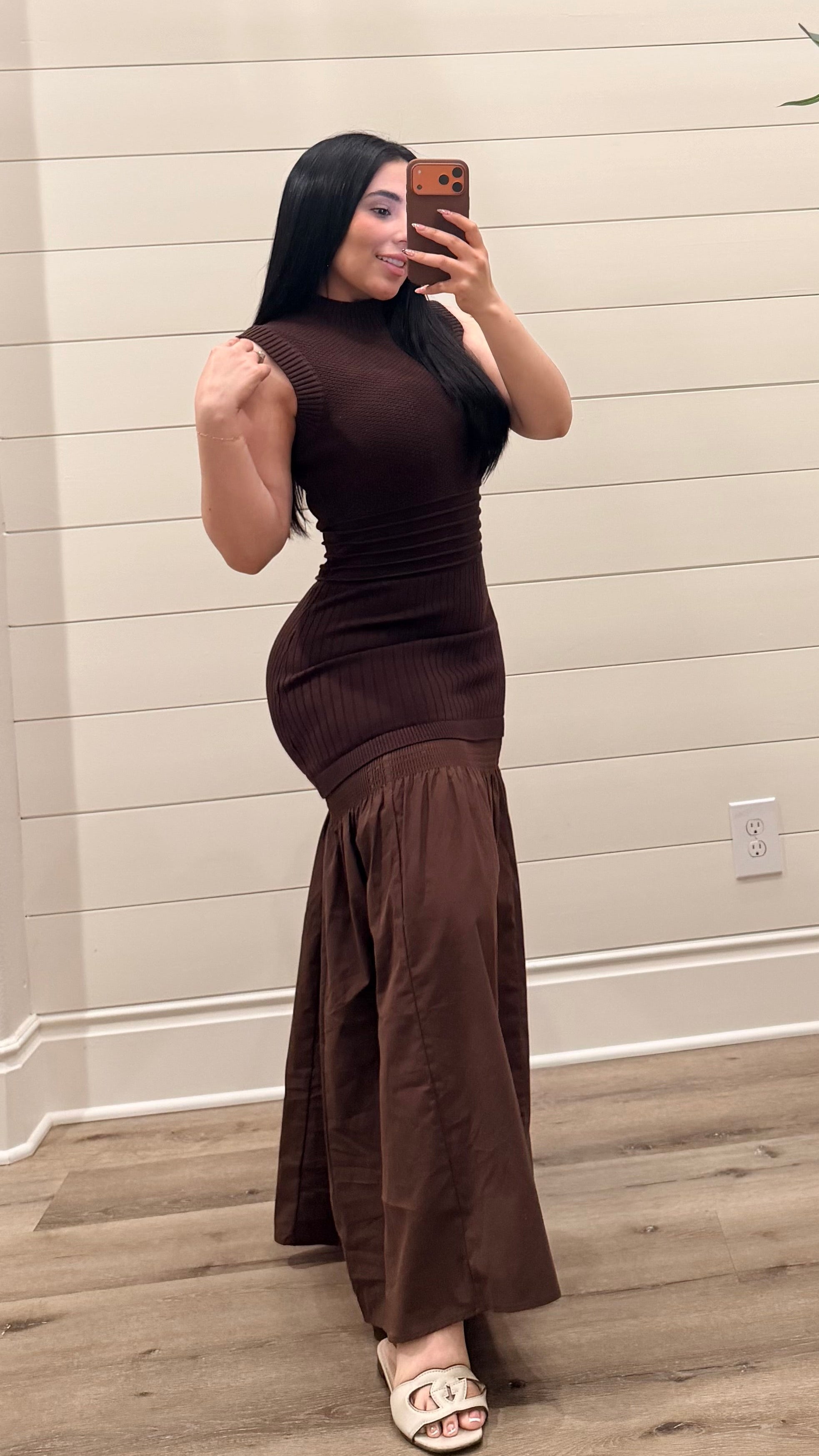 Kenia Brown Dress