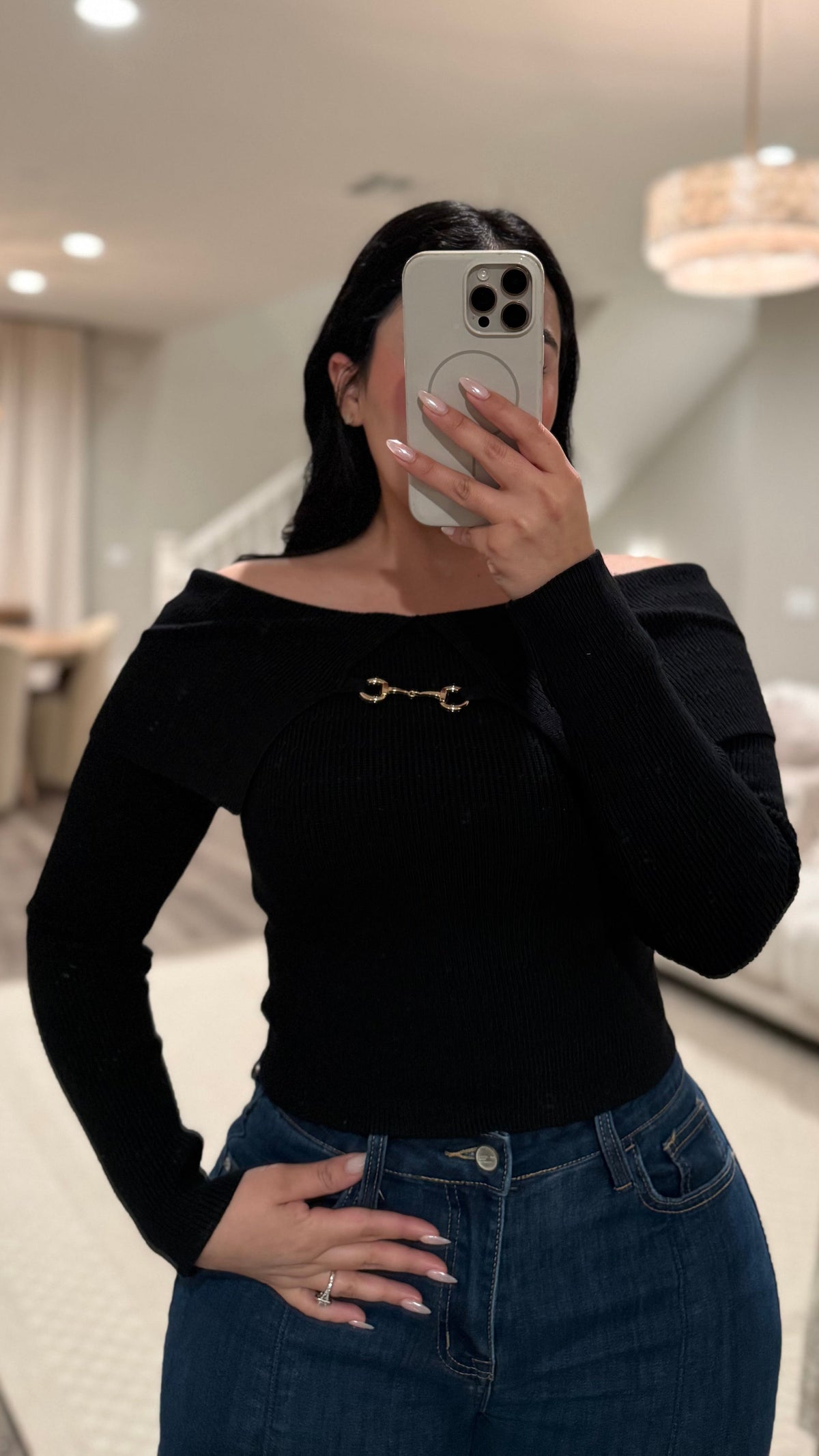 Kenia Black Shirt