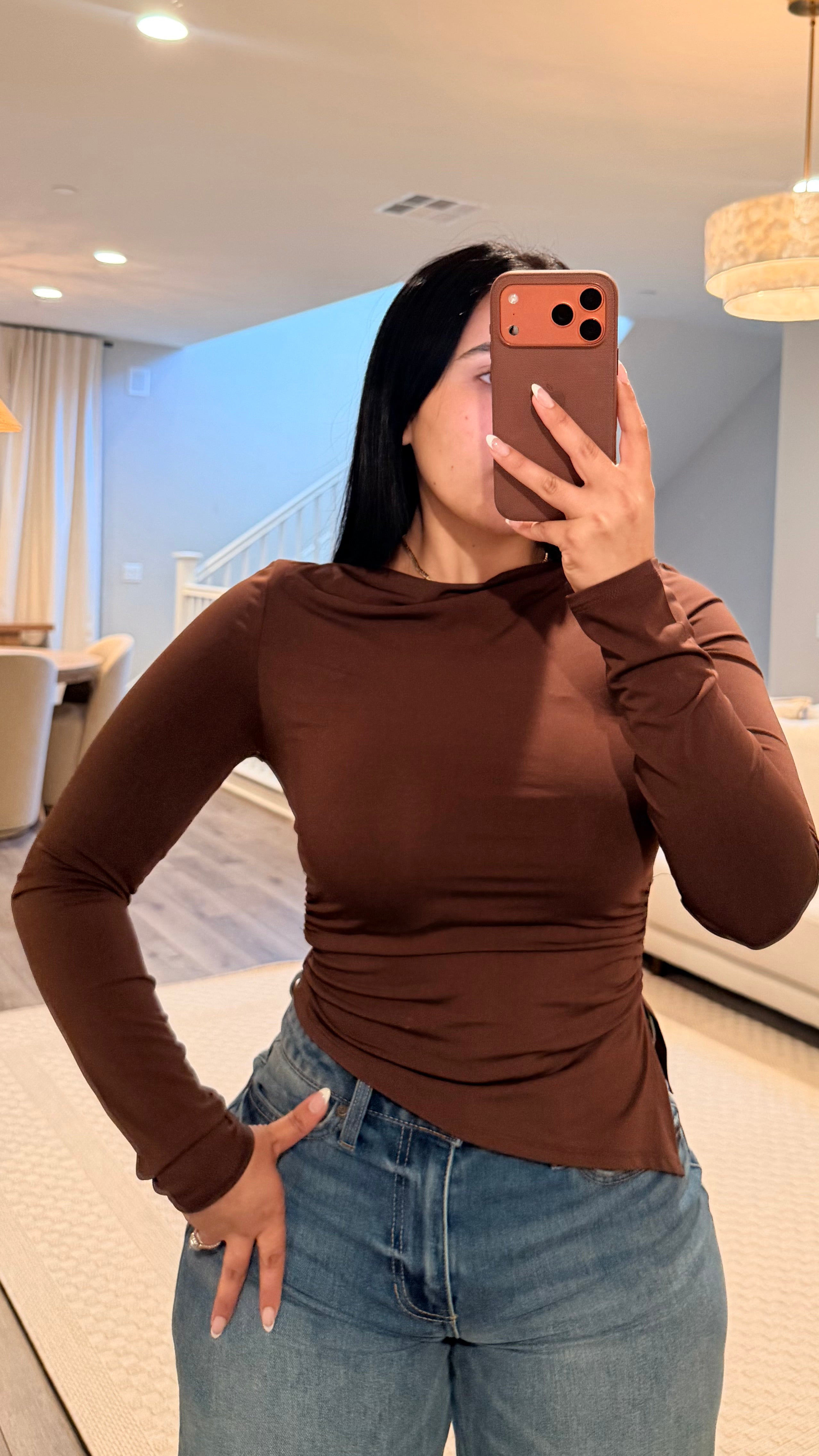 Brown ANA TOP