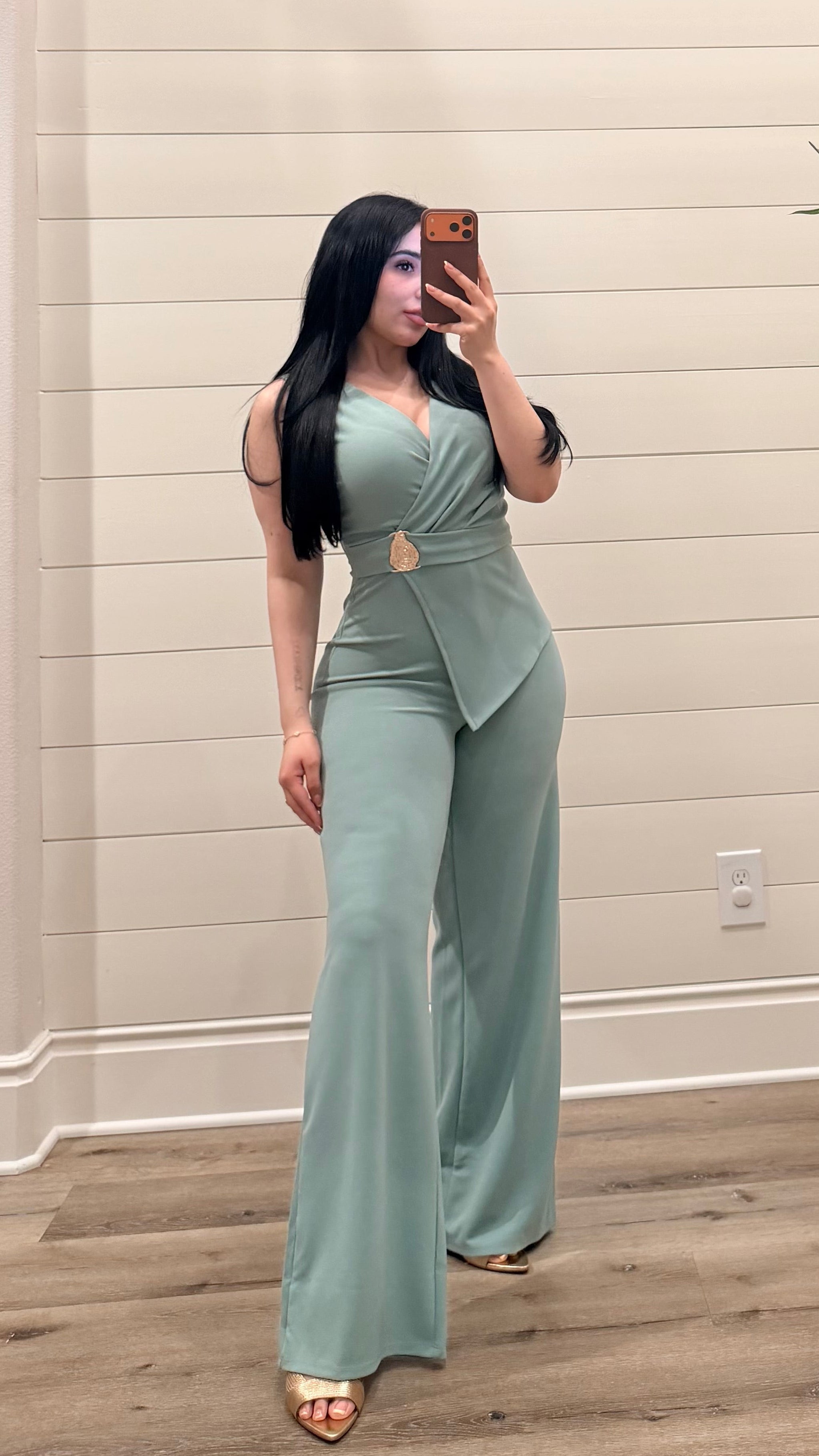 Sage Jumpsuit