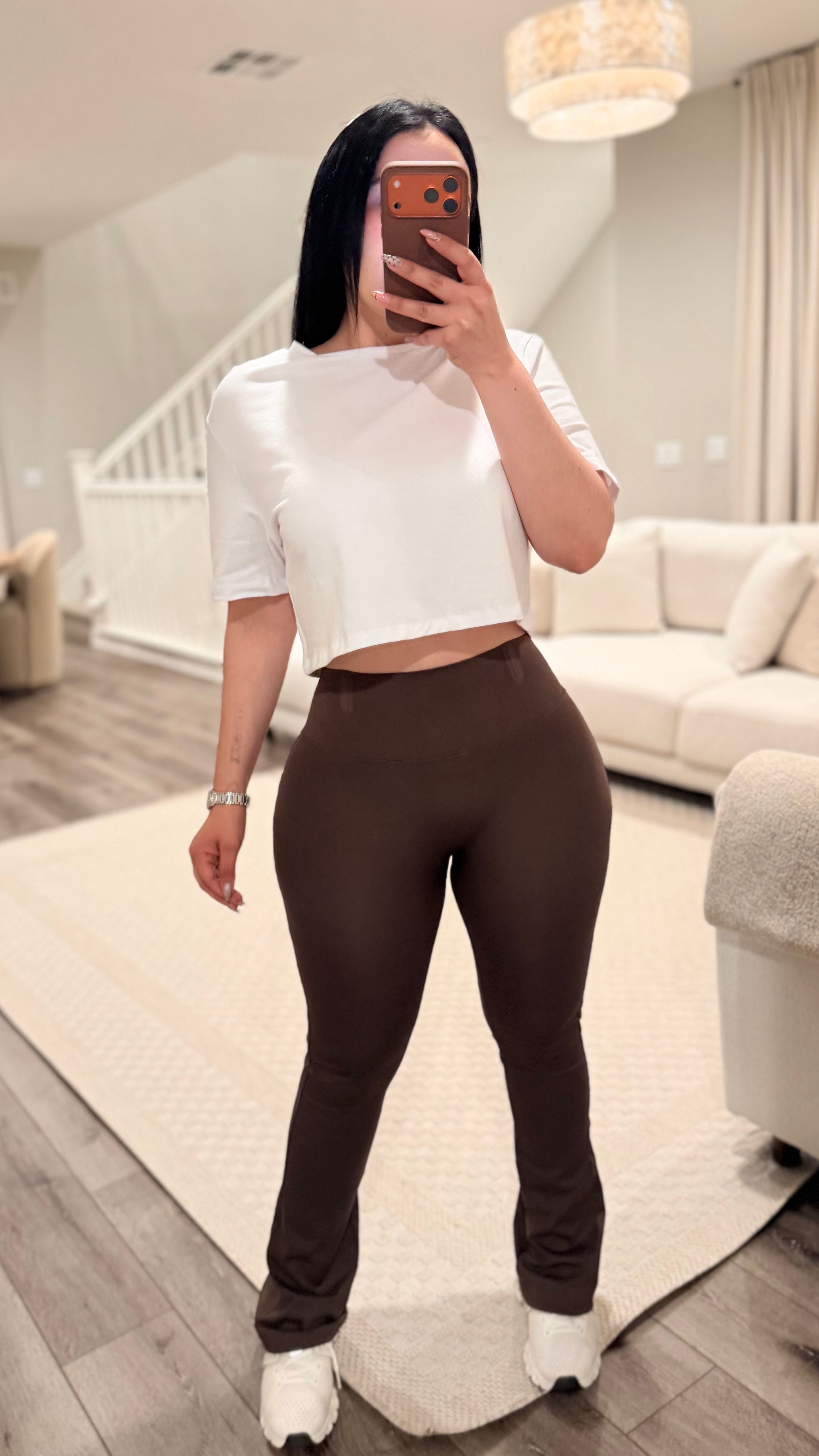 Brown Tummy Leggings
