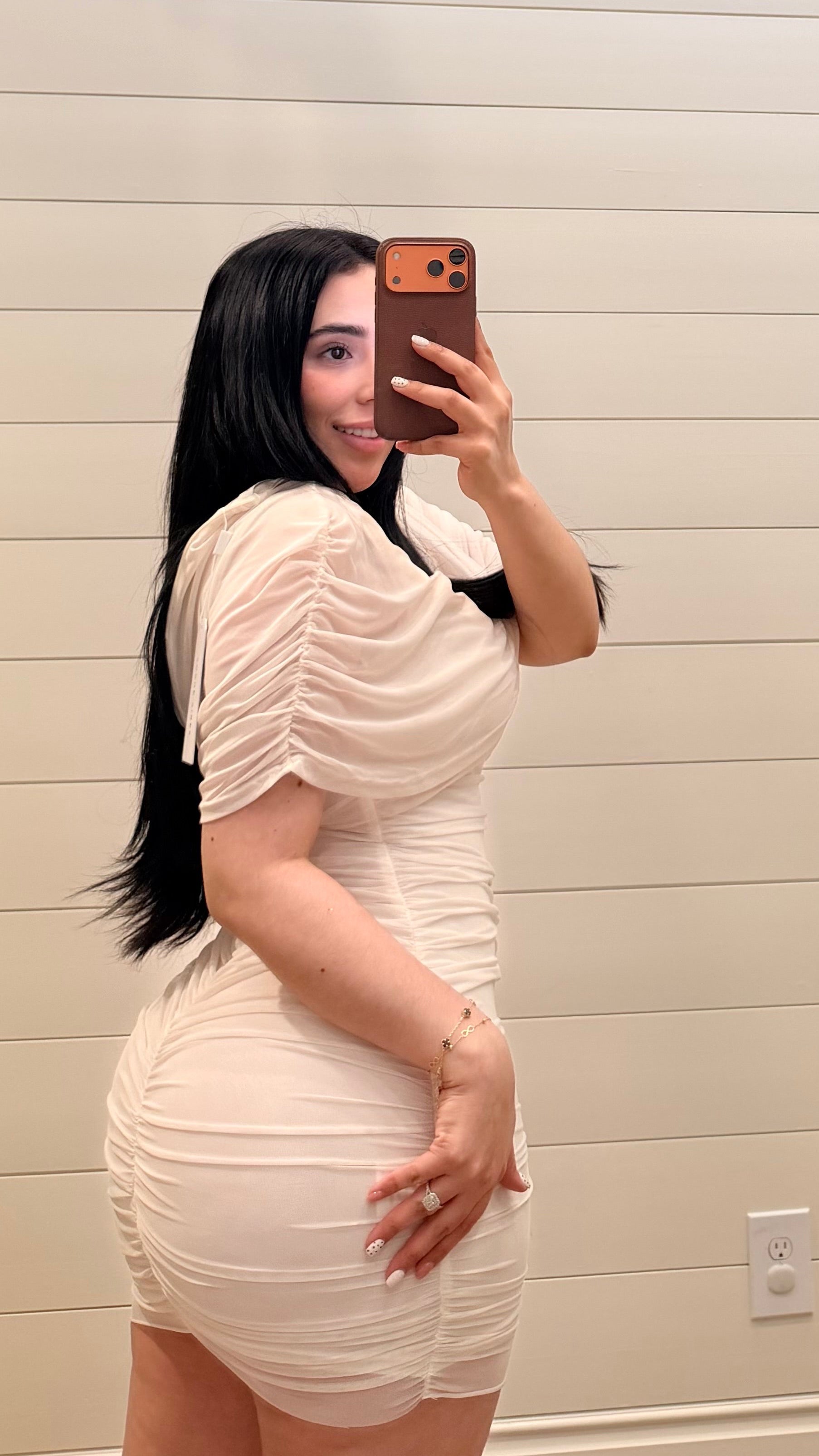 Michelle Beige Dress