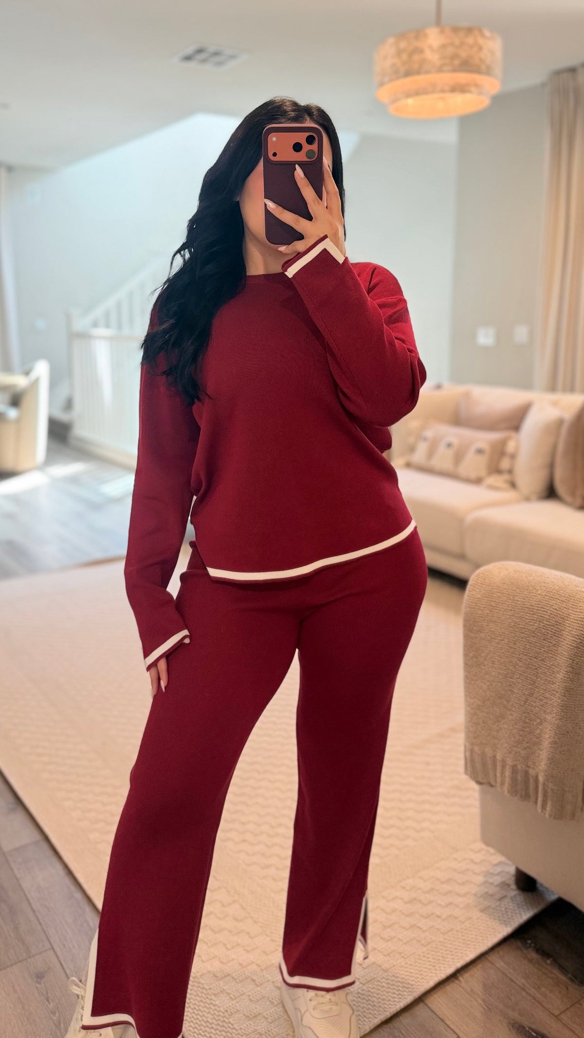 Emma Burgundy Set
