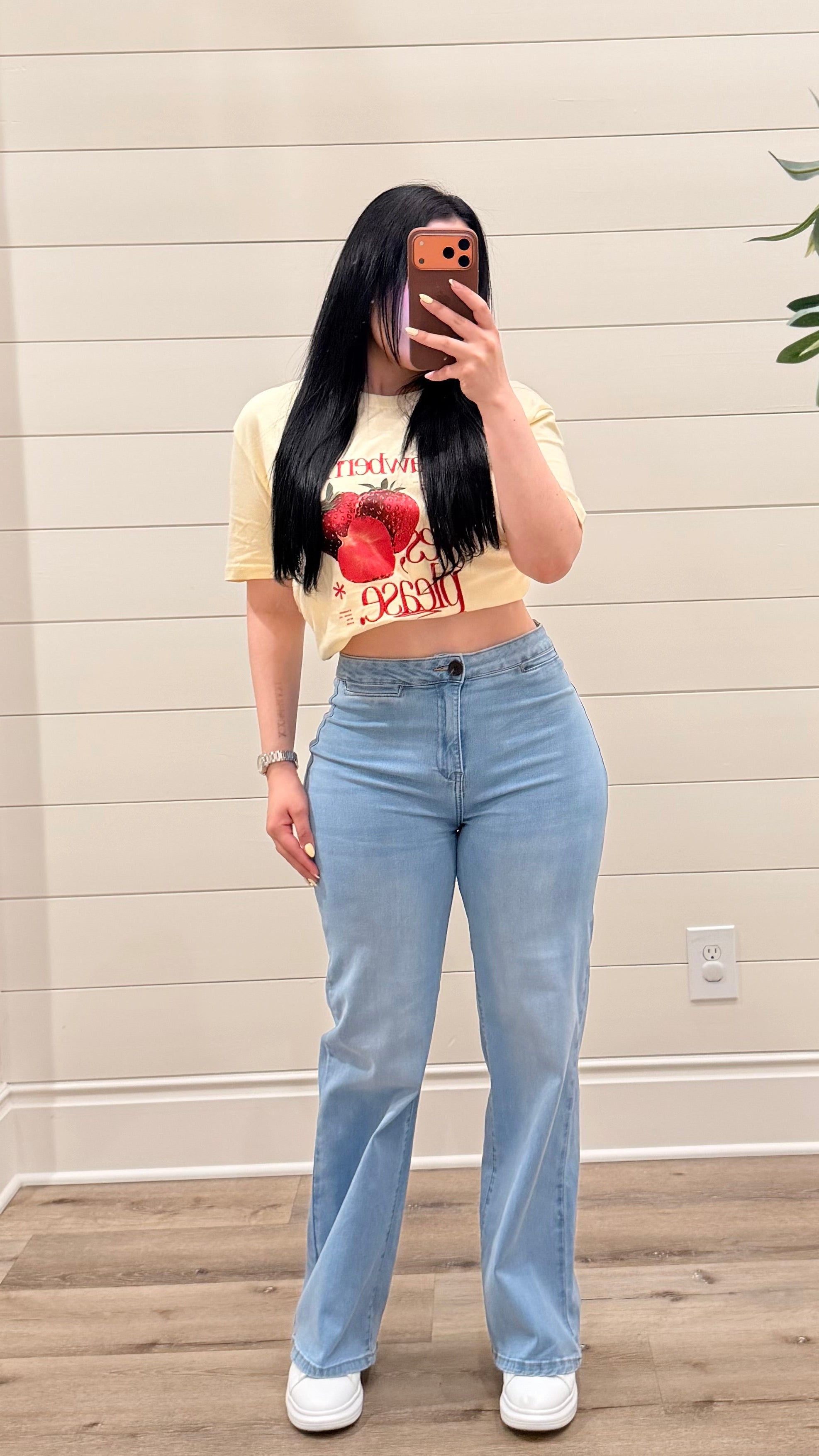 High Rise Resort Wide Leg Jeans