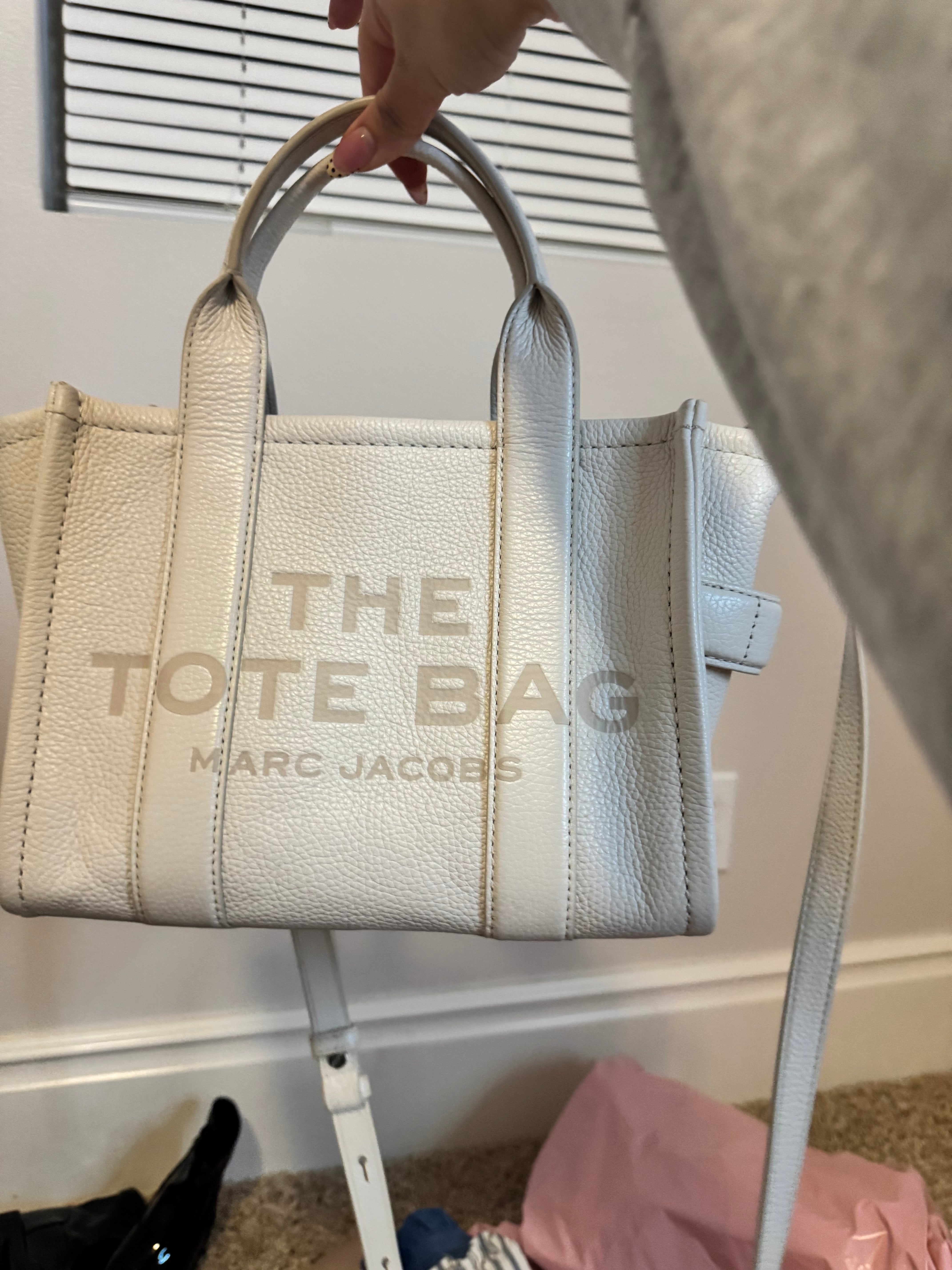 Marc Jacob’s leather tote bag