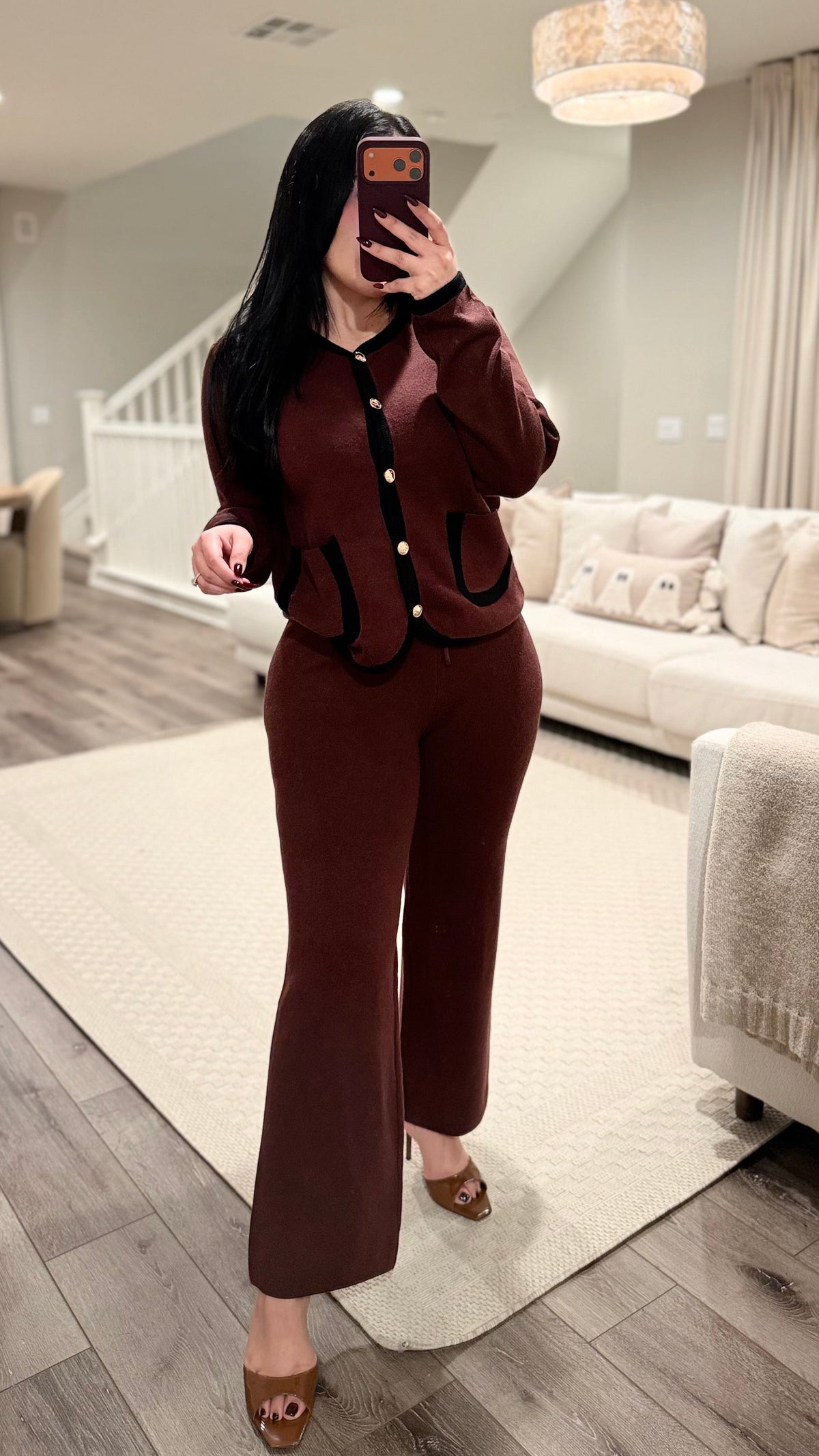 Chanel Brown Set