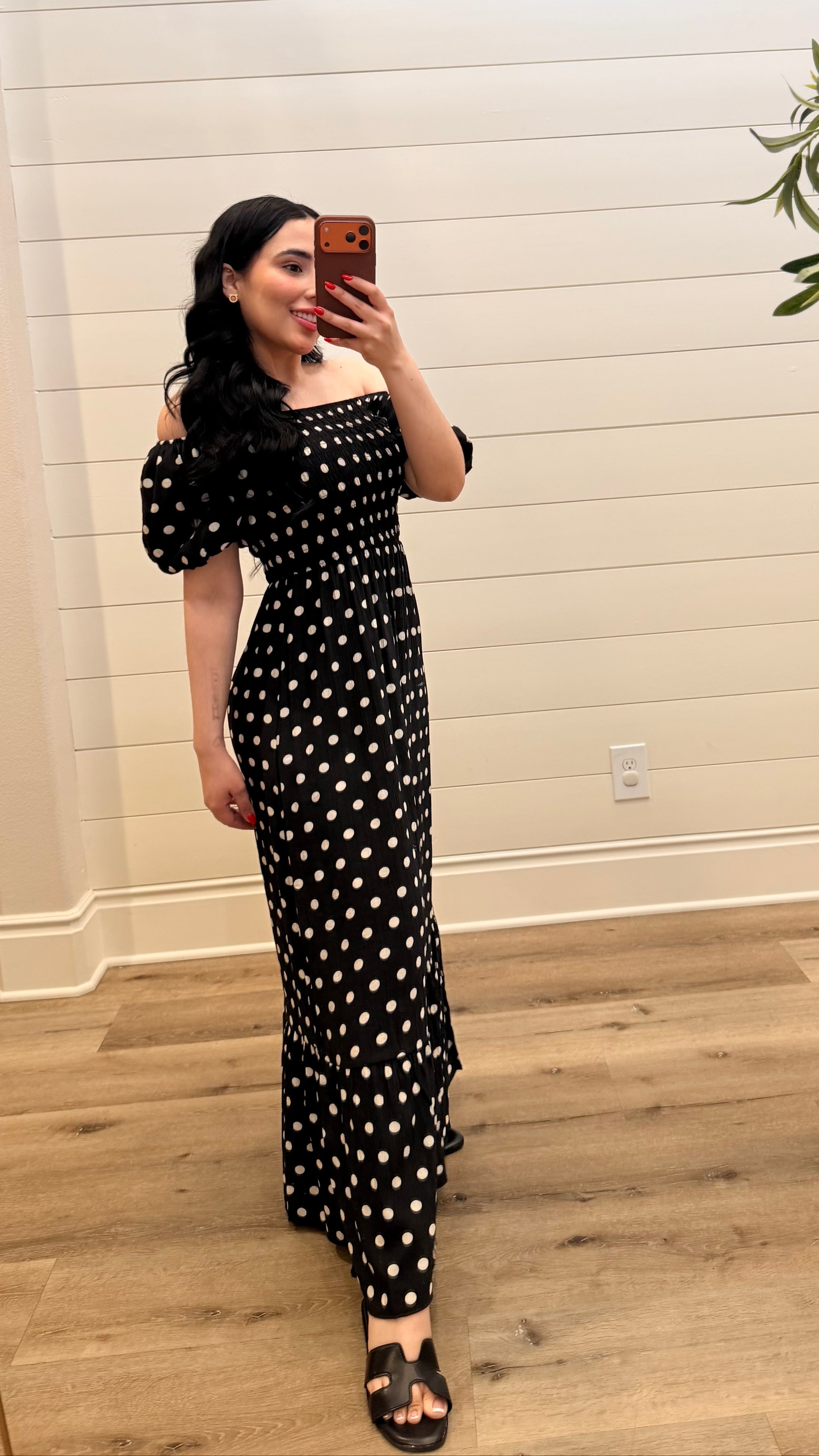 Black Dot Dress