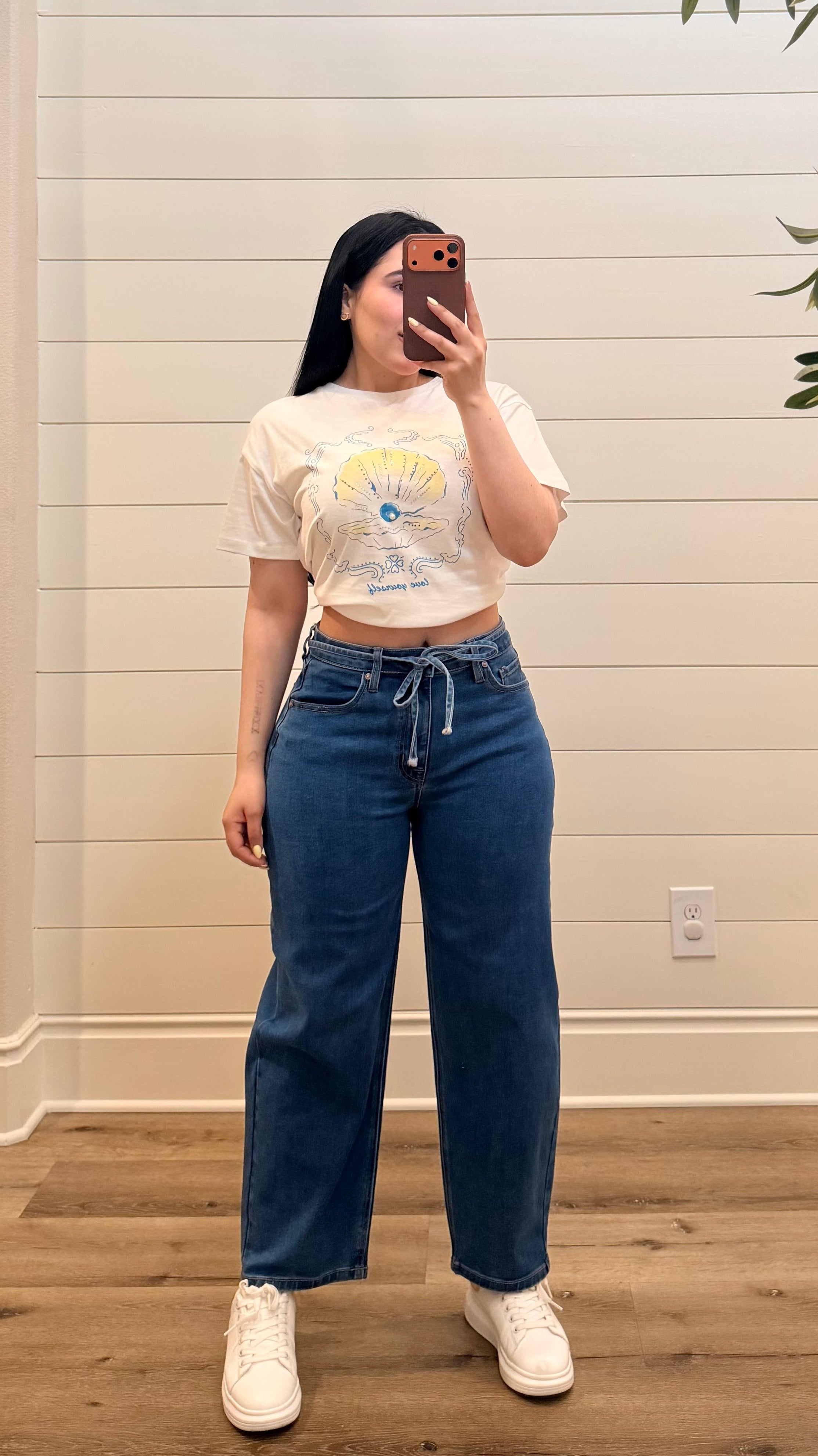 High Rise Barrel Jeans