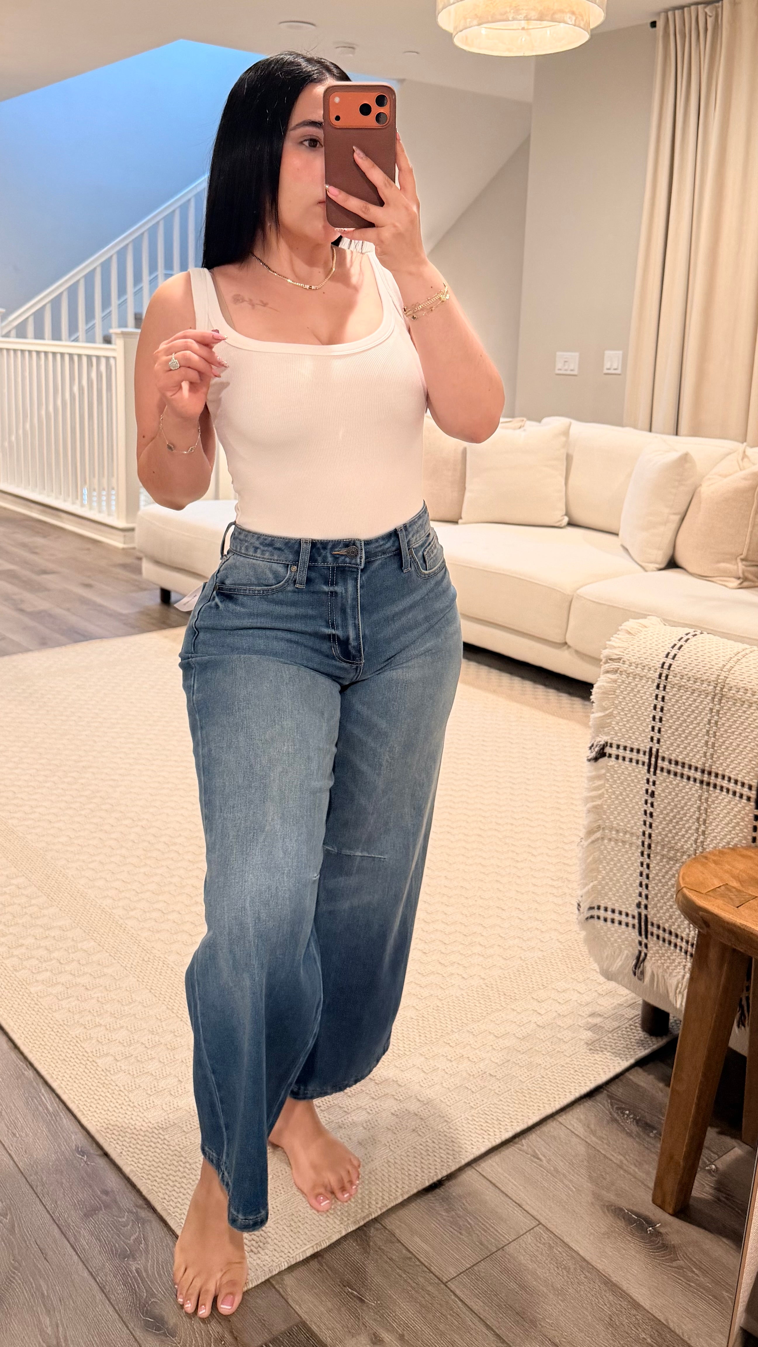 Diana Wide Ballon Leg Jeans