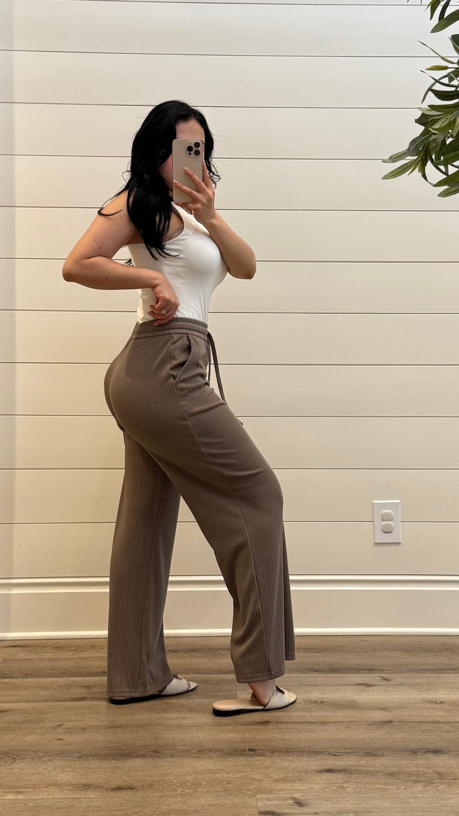 PALAZZO WIDE LEG PANTS