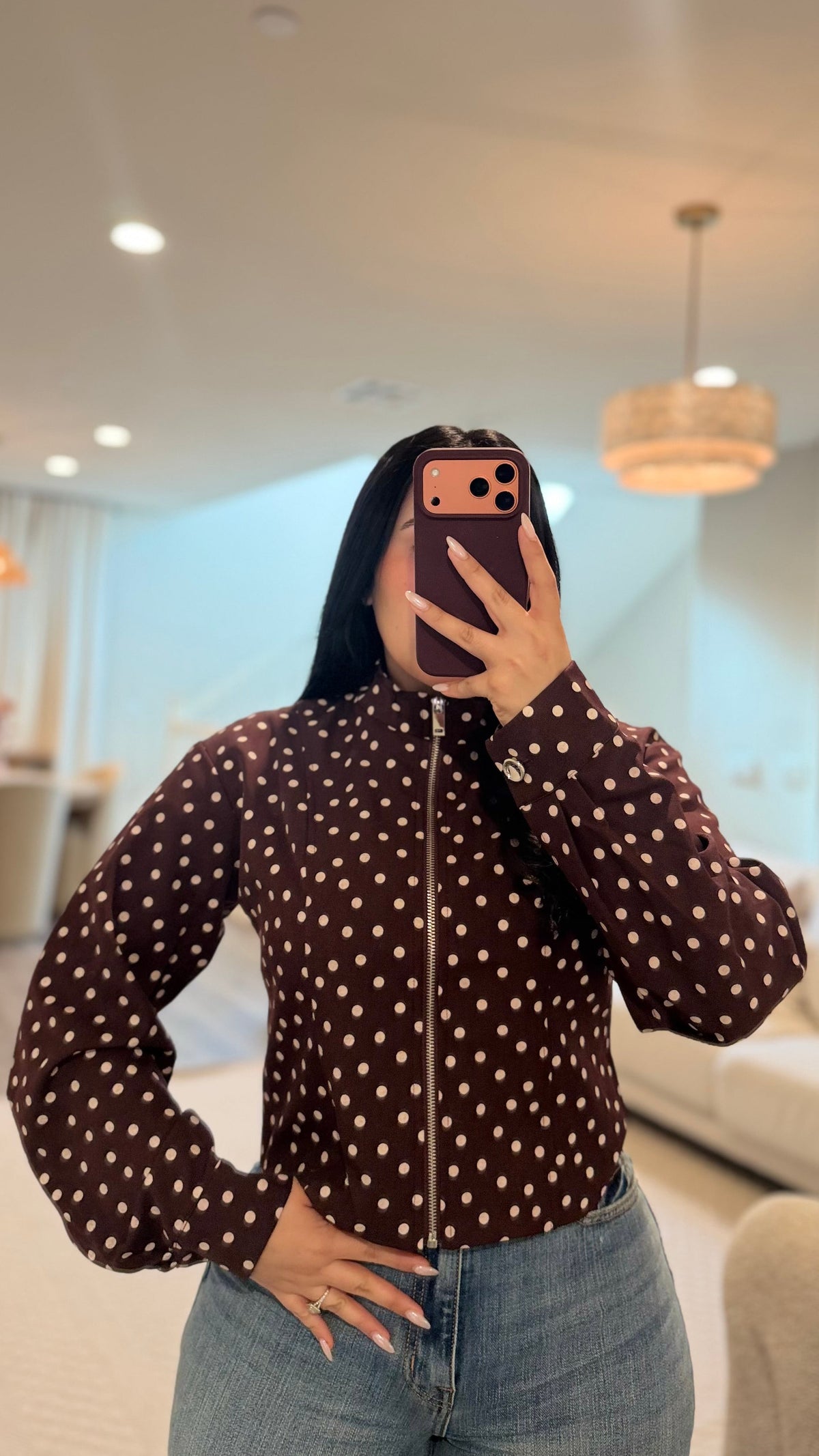 Melody Burgundy Jacket