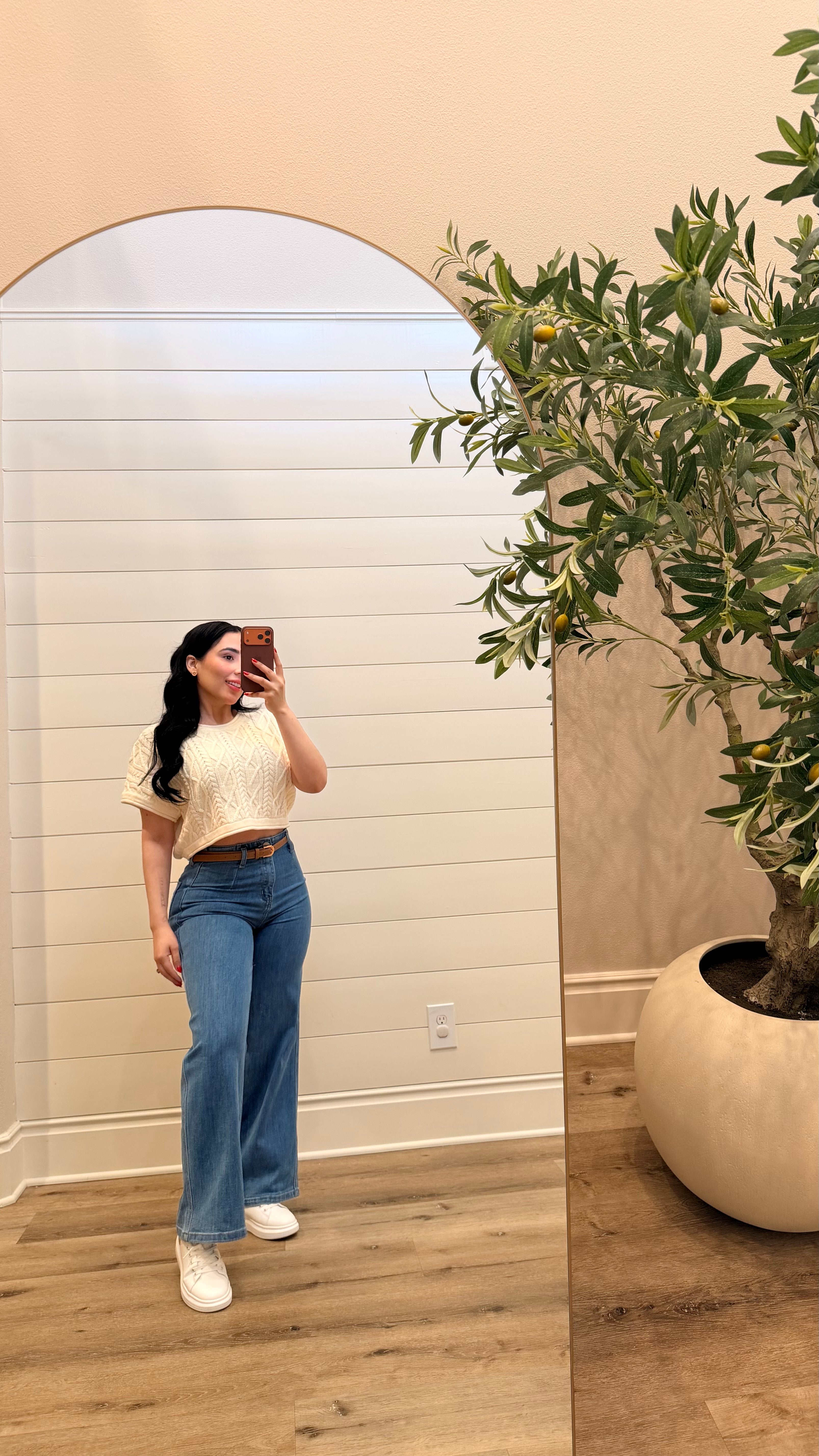 High Rise Wide Jeans