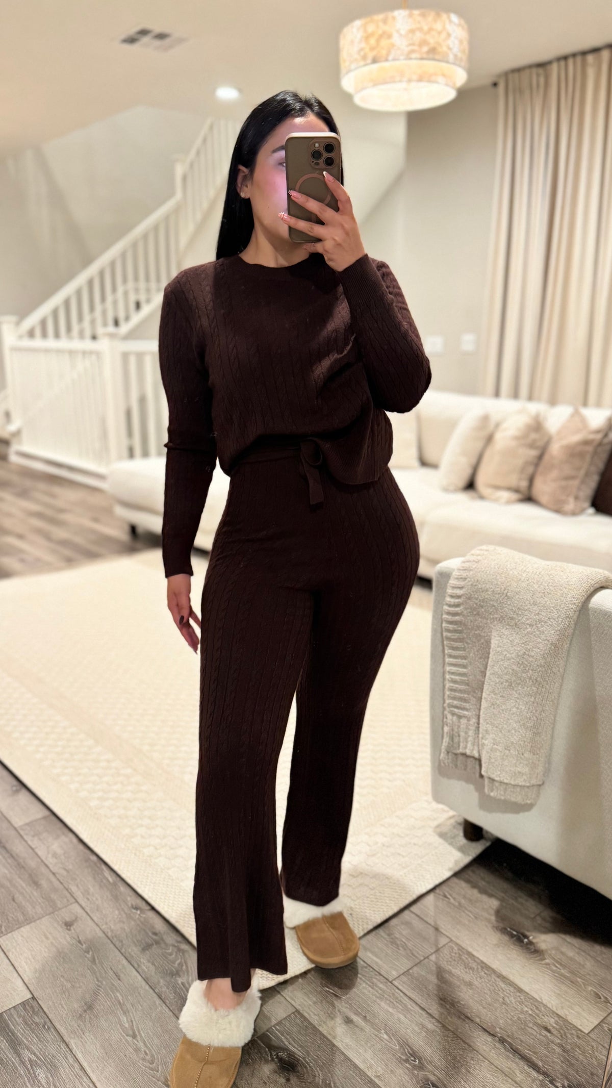 Giselle Brown Cozy Set