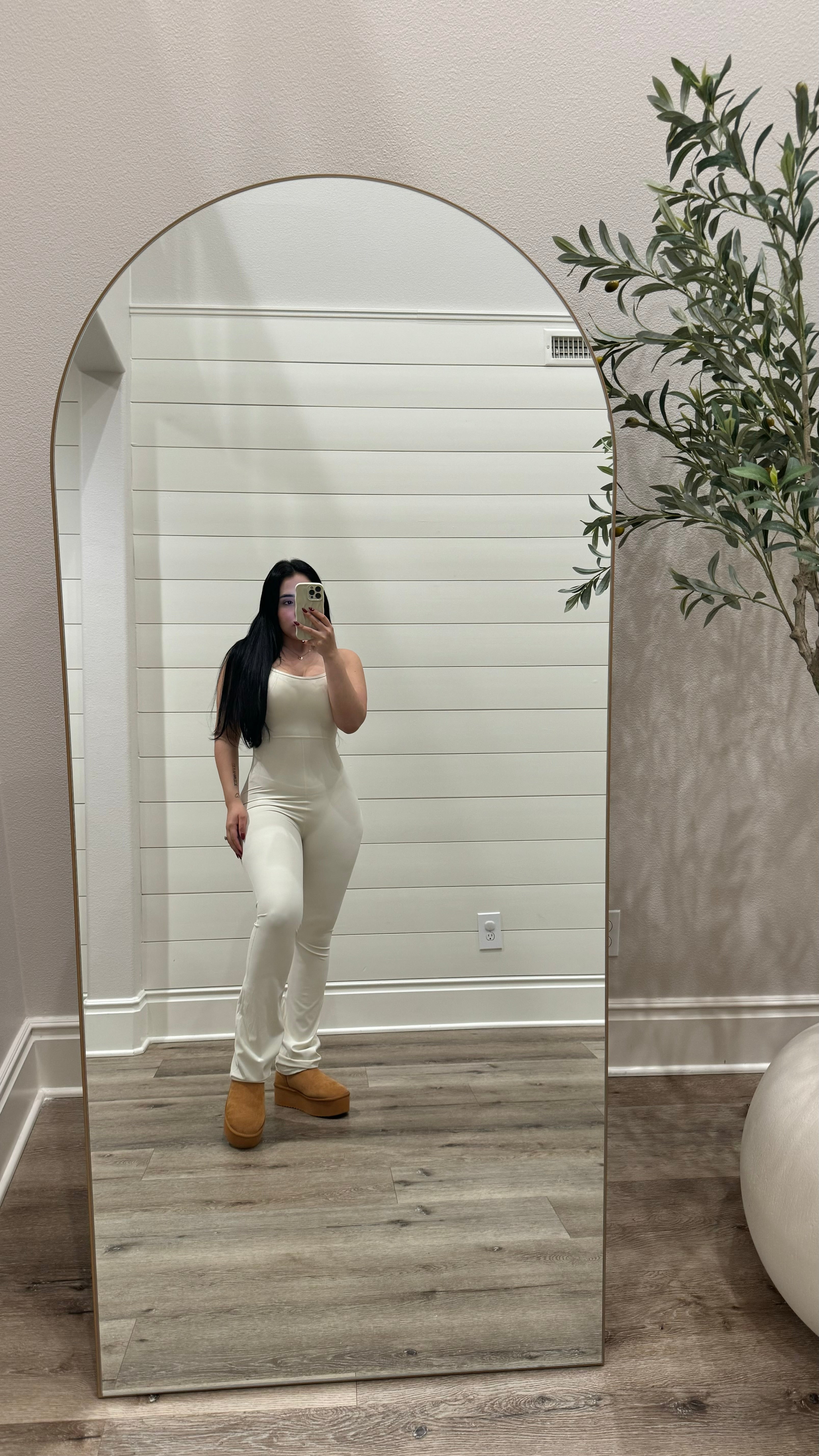 CRÈME JUMPSUIT