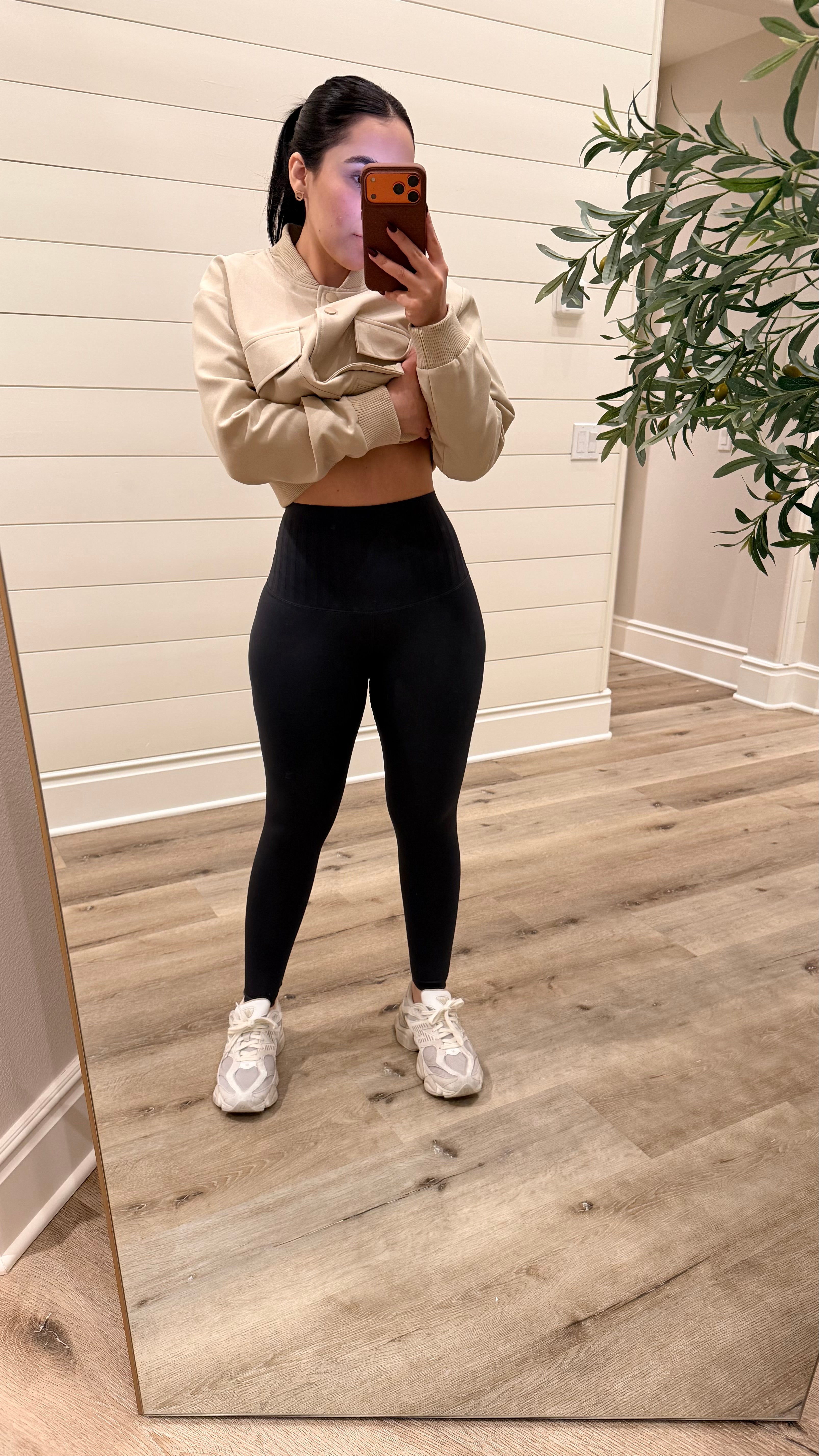 GREY CHARCO FAJA LEGGINGS