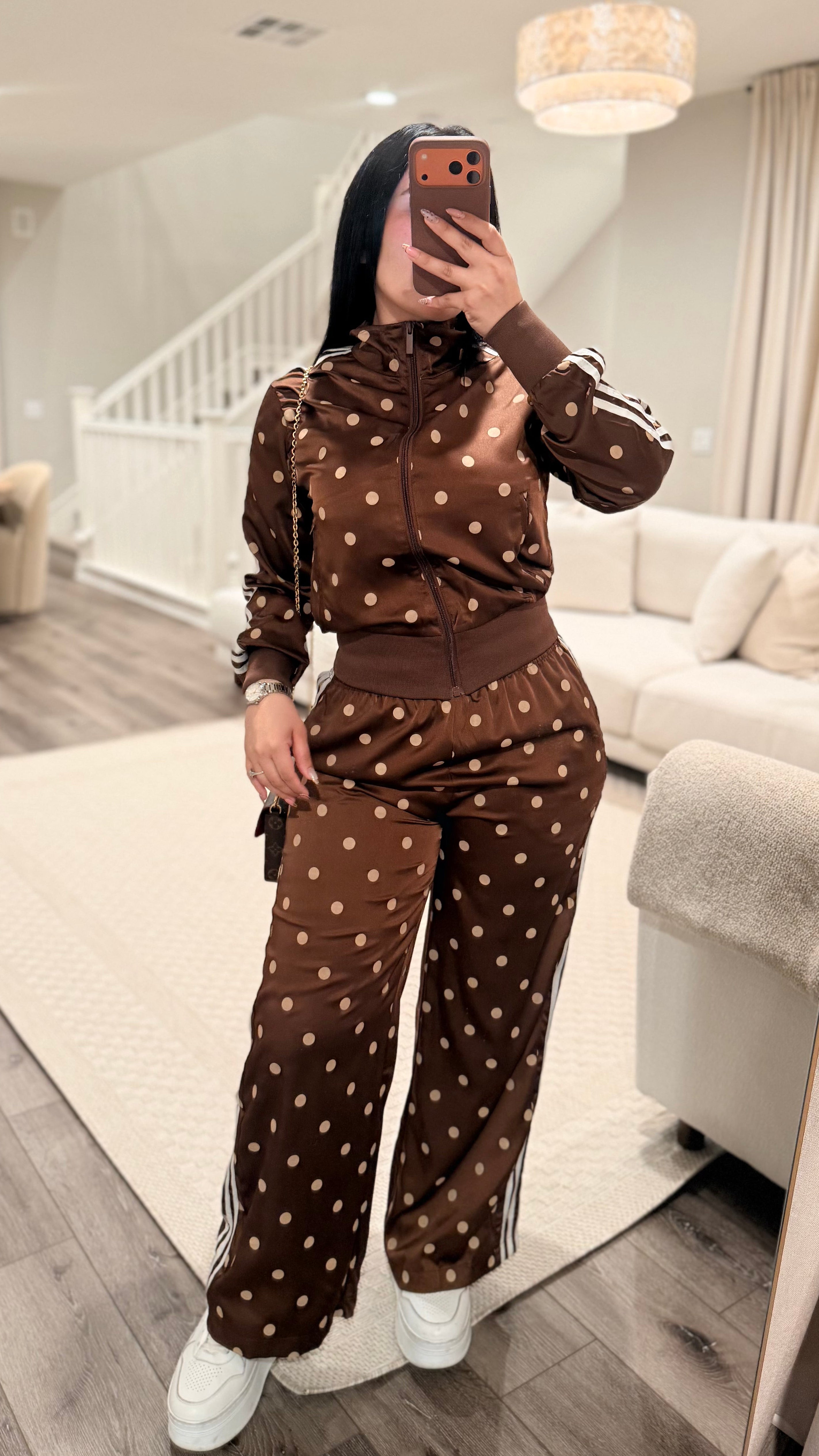 Brown Adi Set