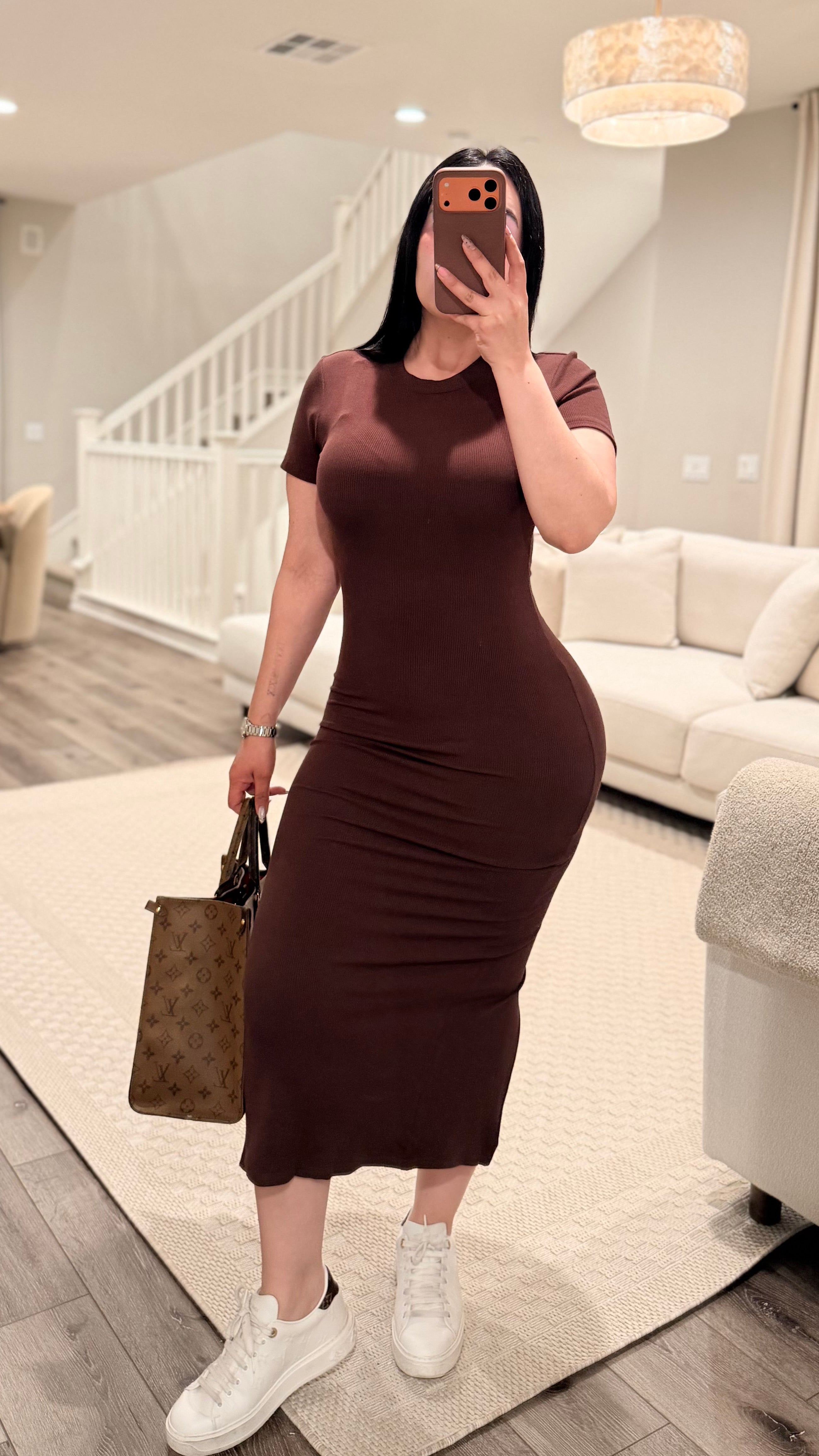 Kim Brown Dress