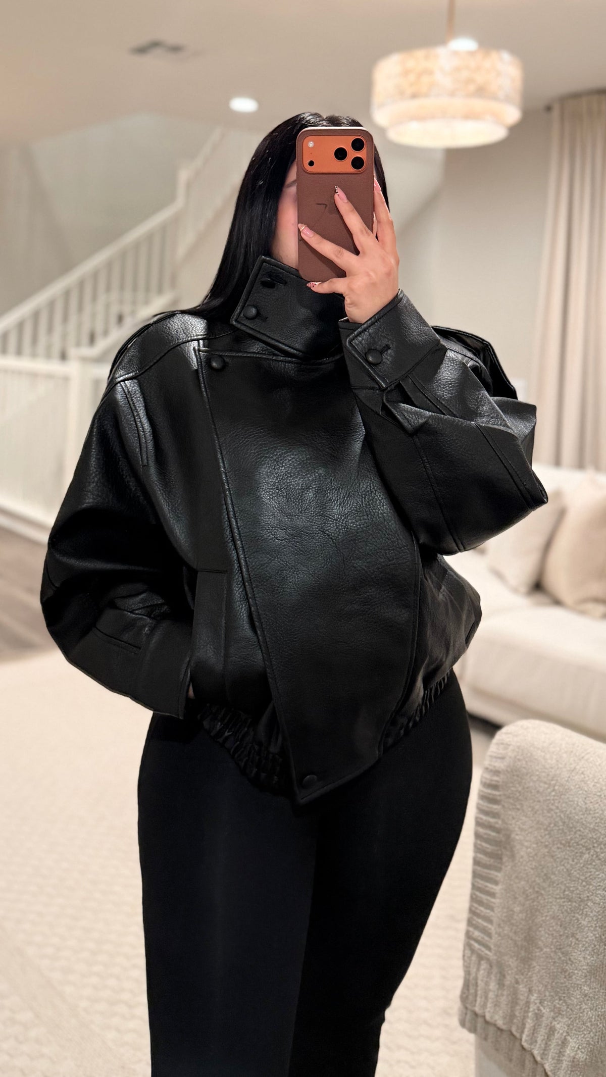 Sarah Leather Jacket