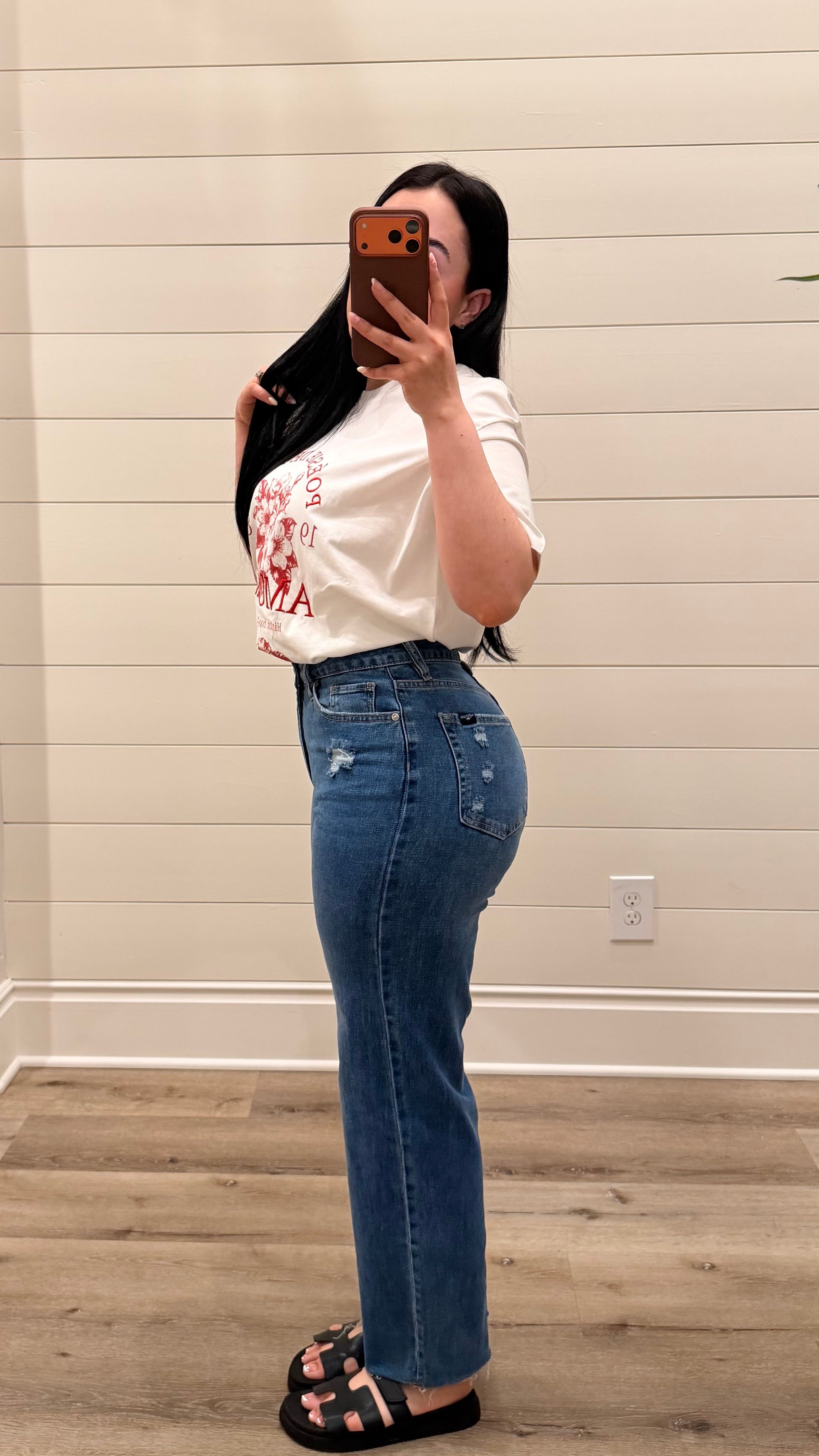High Rise Dad Jeans