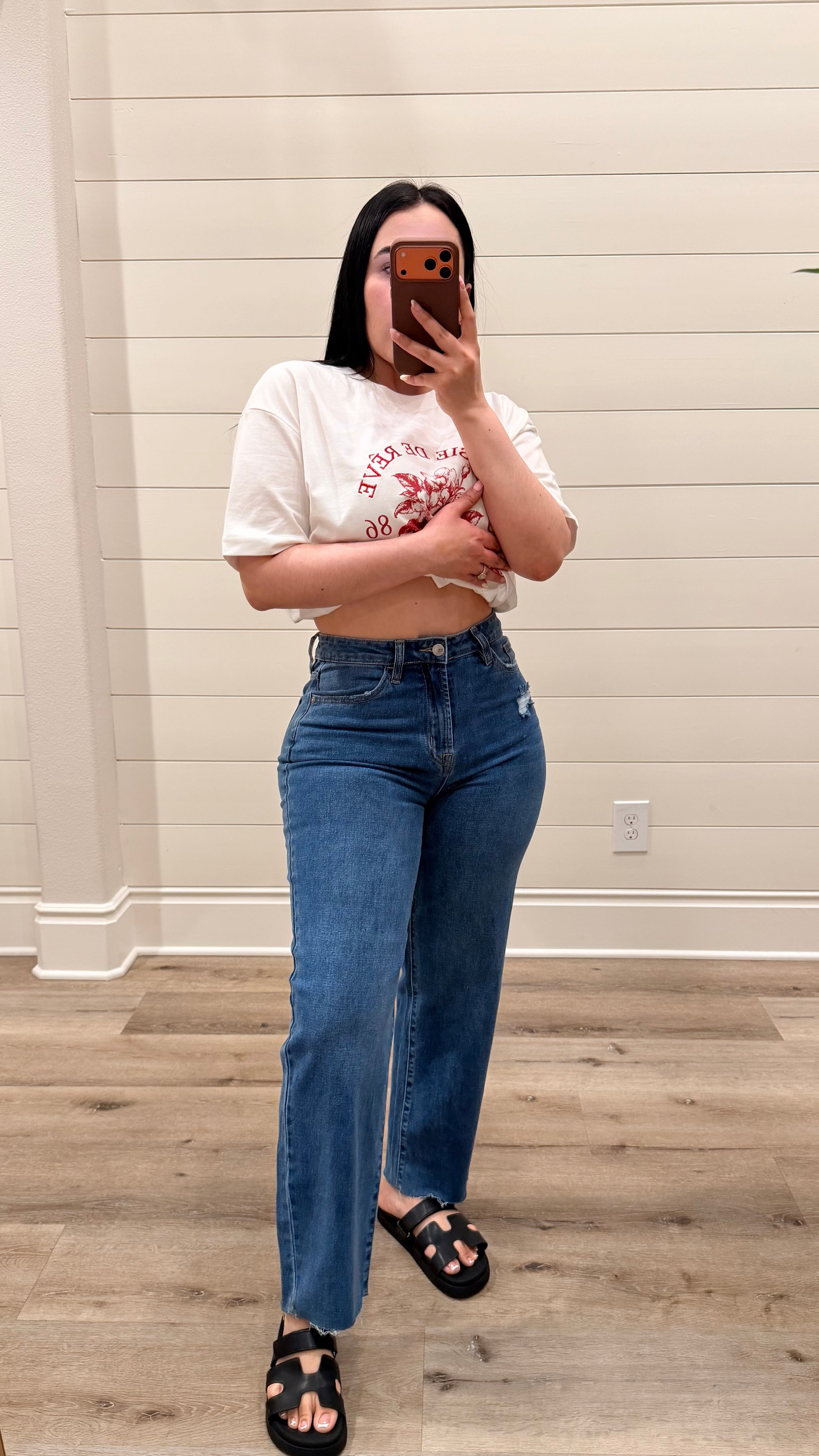 High Rise Dad Jeans