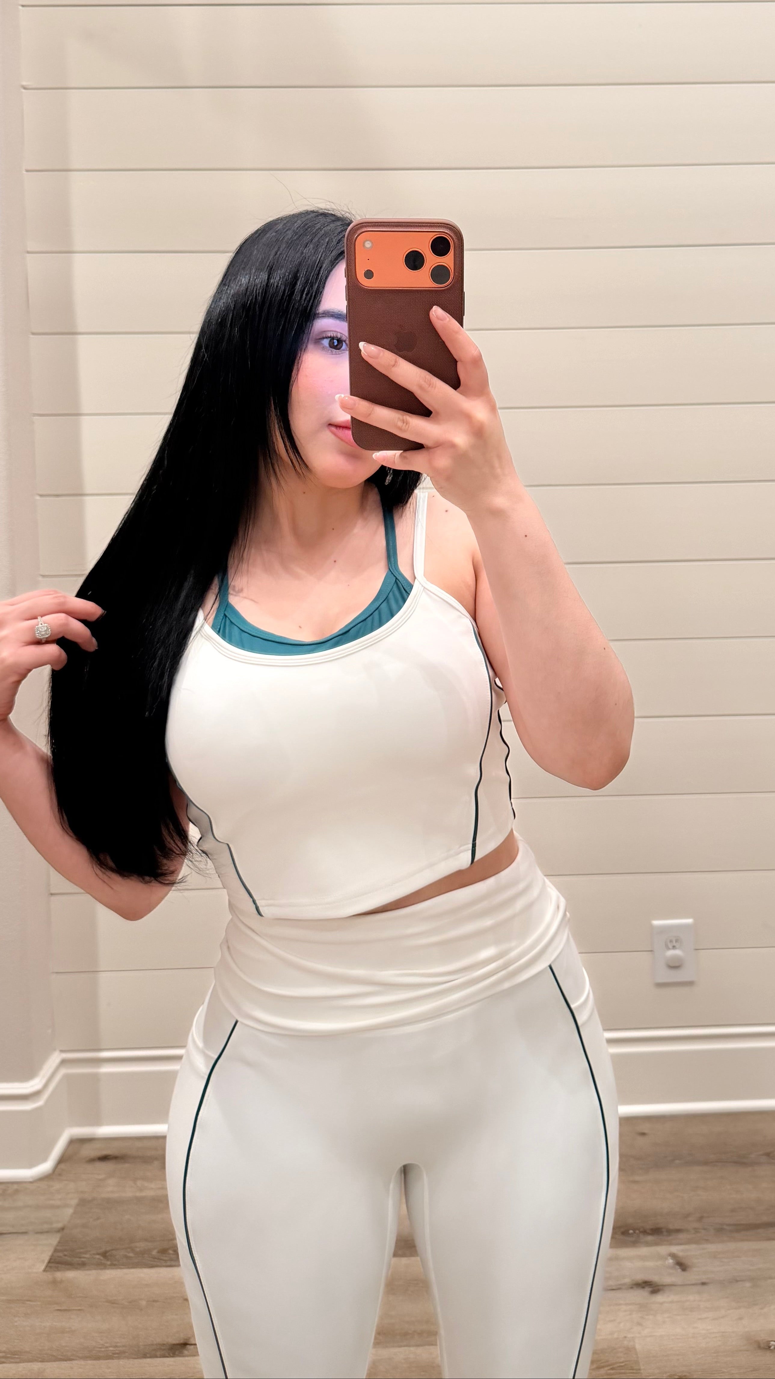 Ivory 2 Piece Workout Set