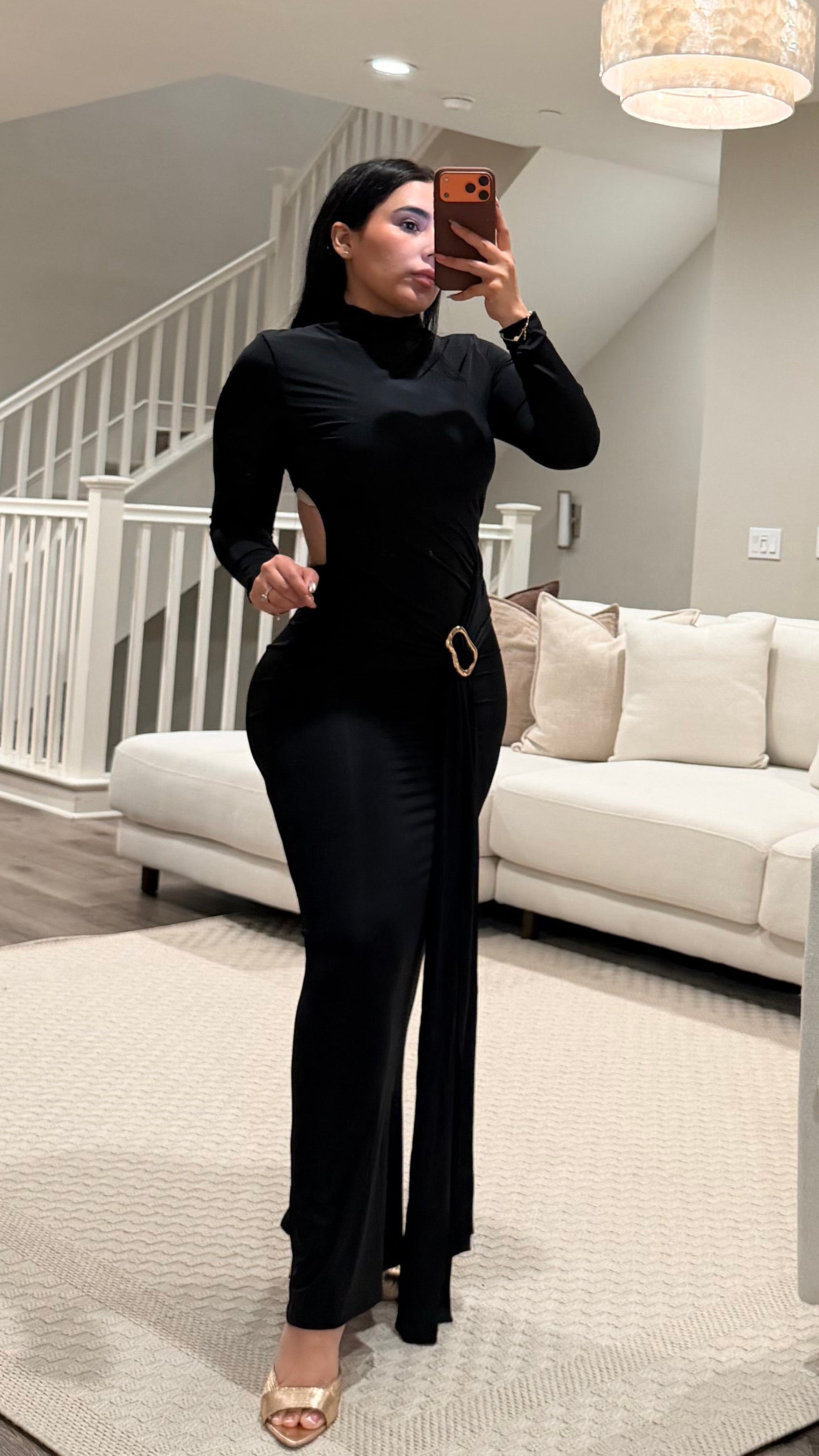 Ximena Black Dress