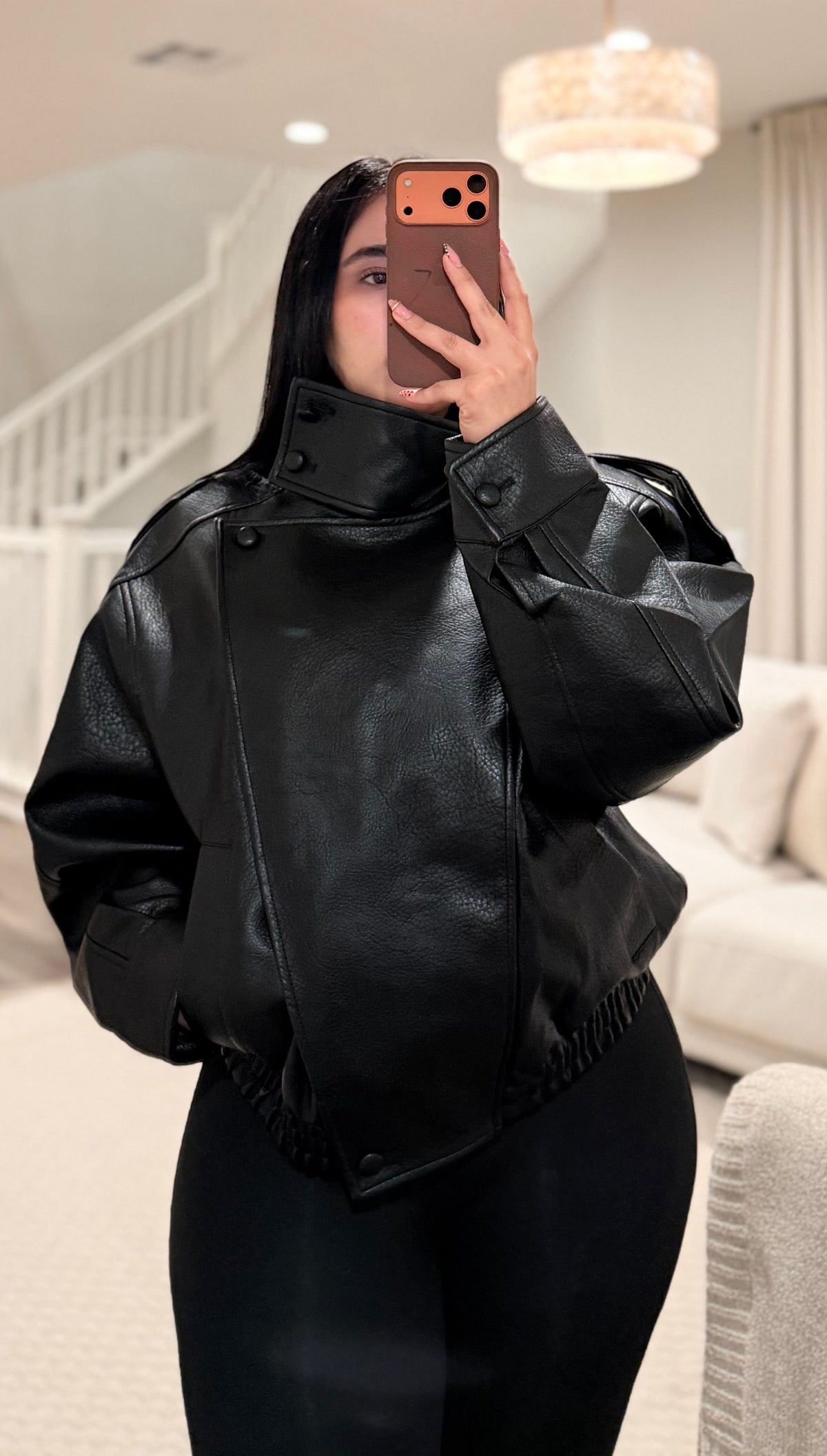Sarah Leather Jacket