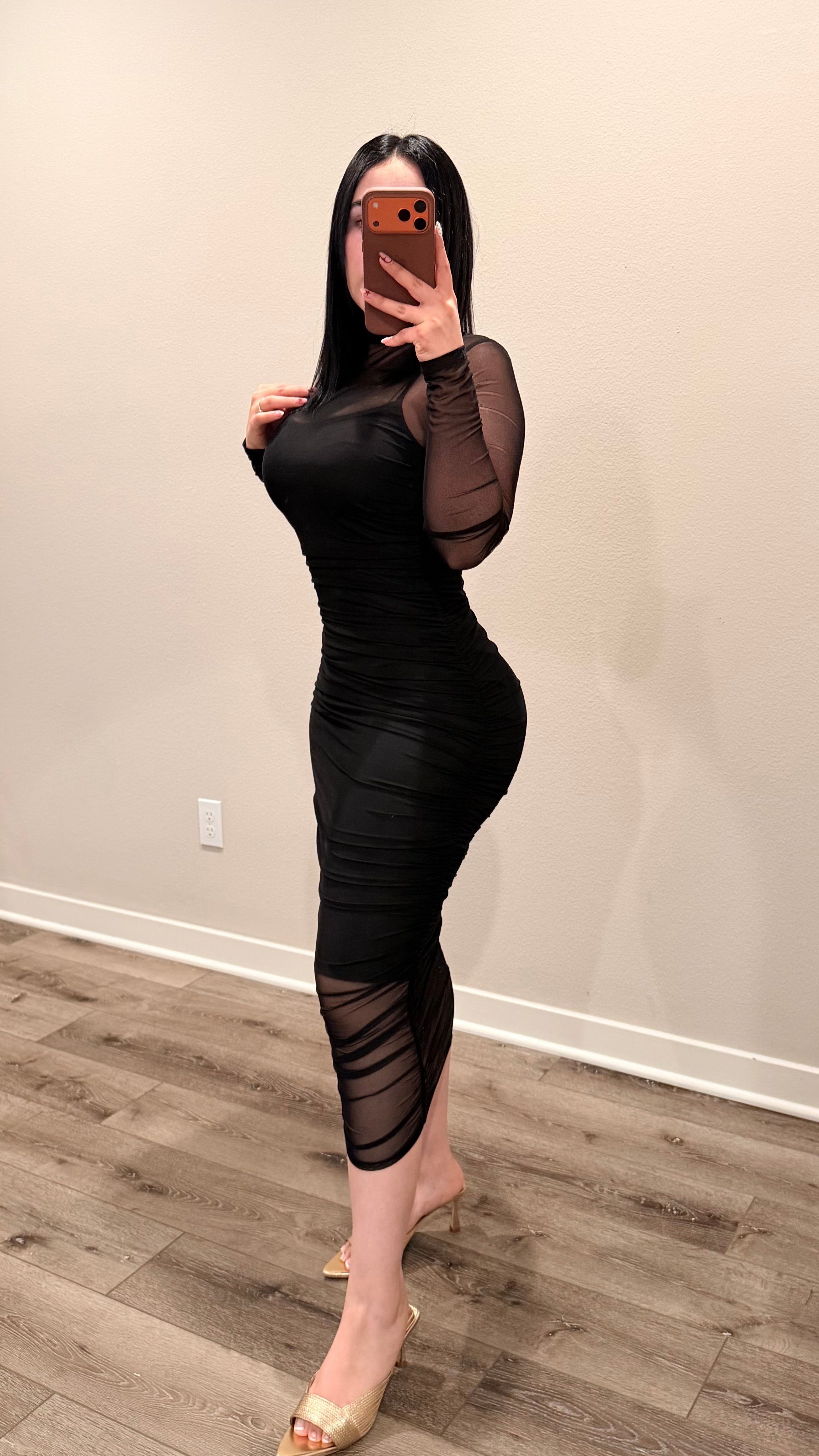 Valentina Black Dress