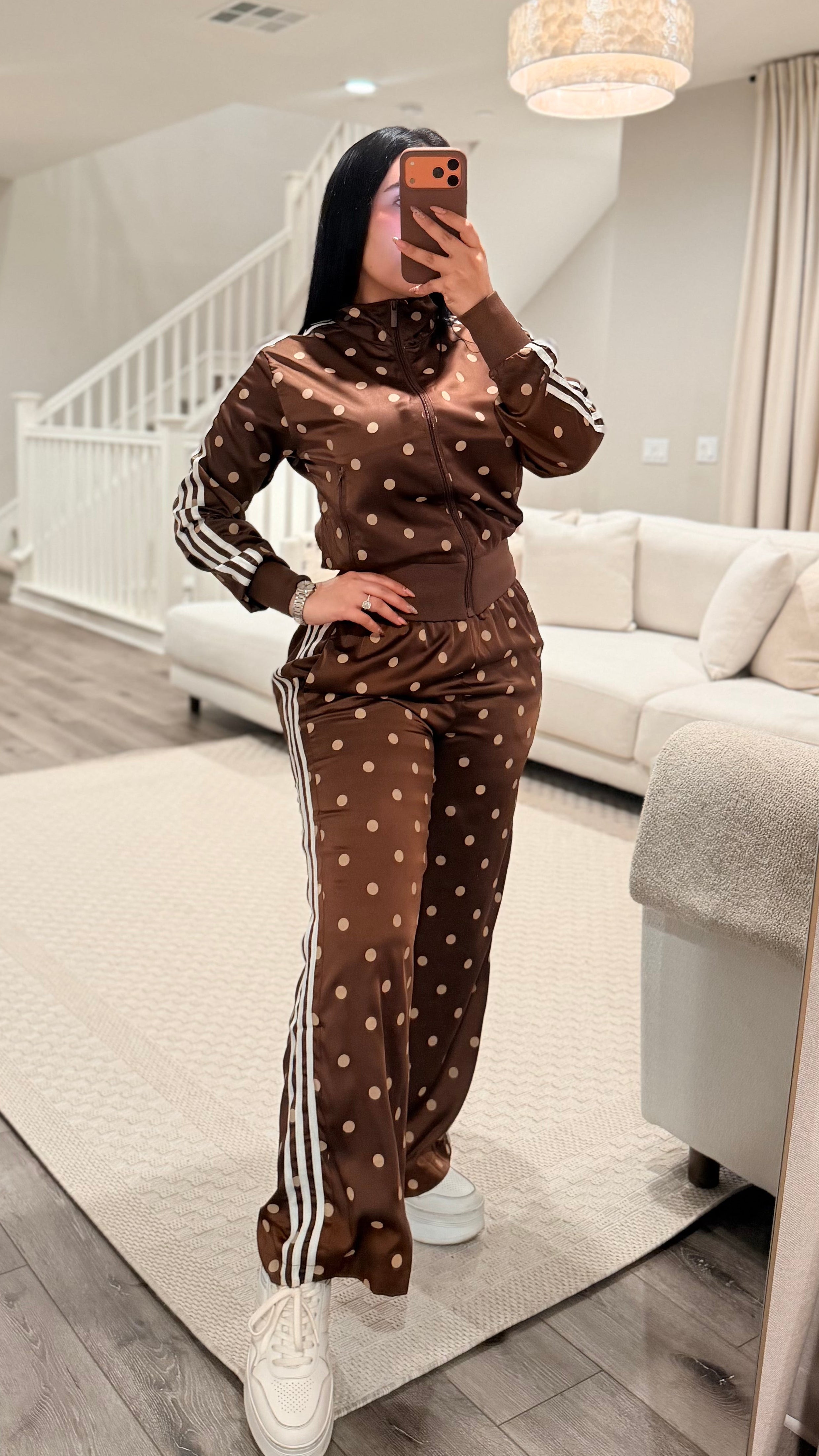 Brown Adi Set