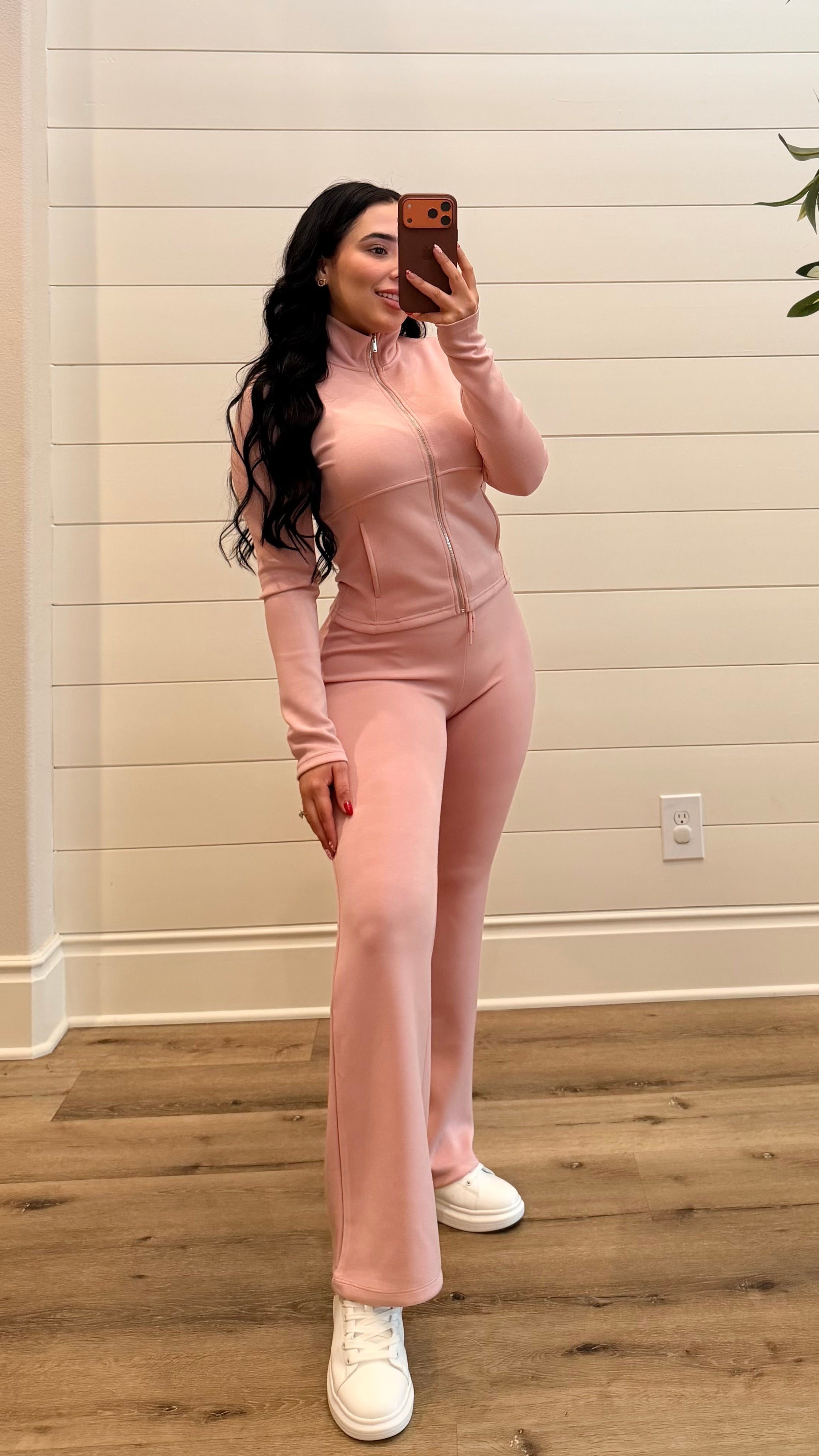 PINK PANTS SET