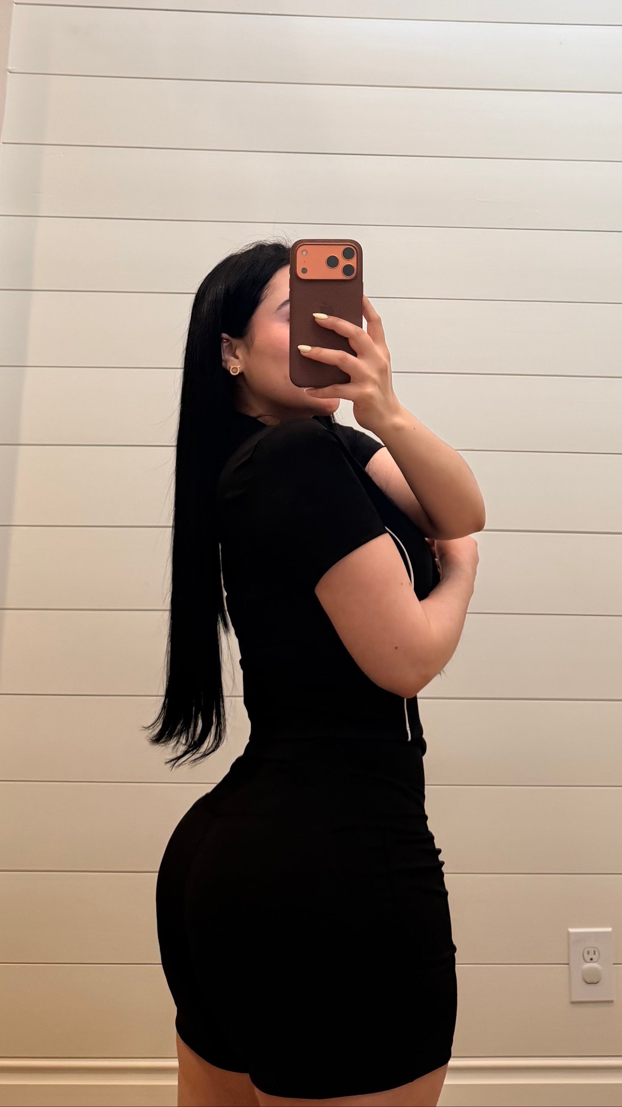 Black Short T-Shirt Active Set