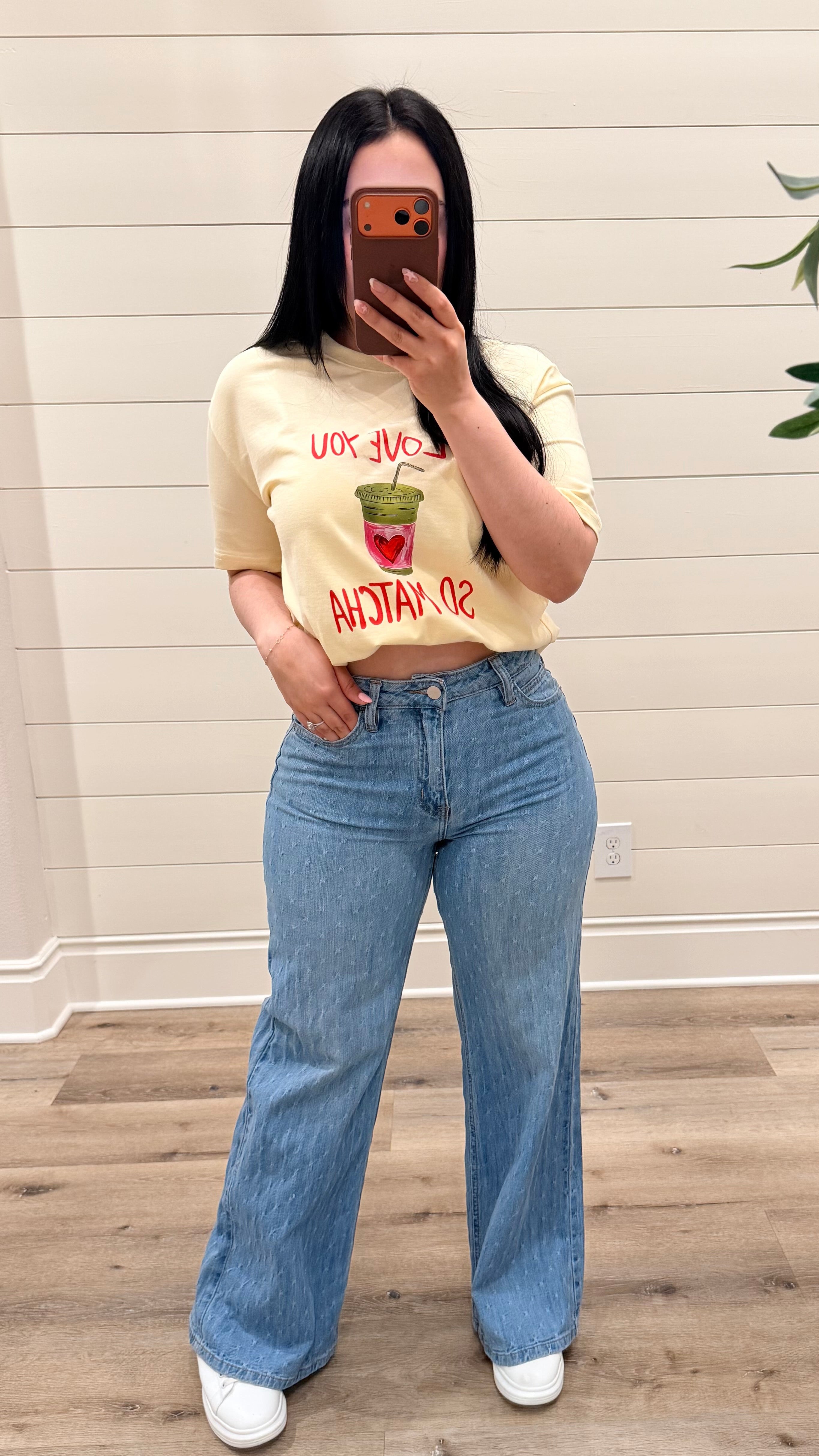 Meli High Rise Wide Leg Jeans