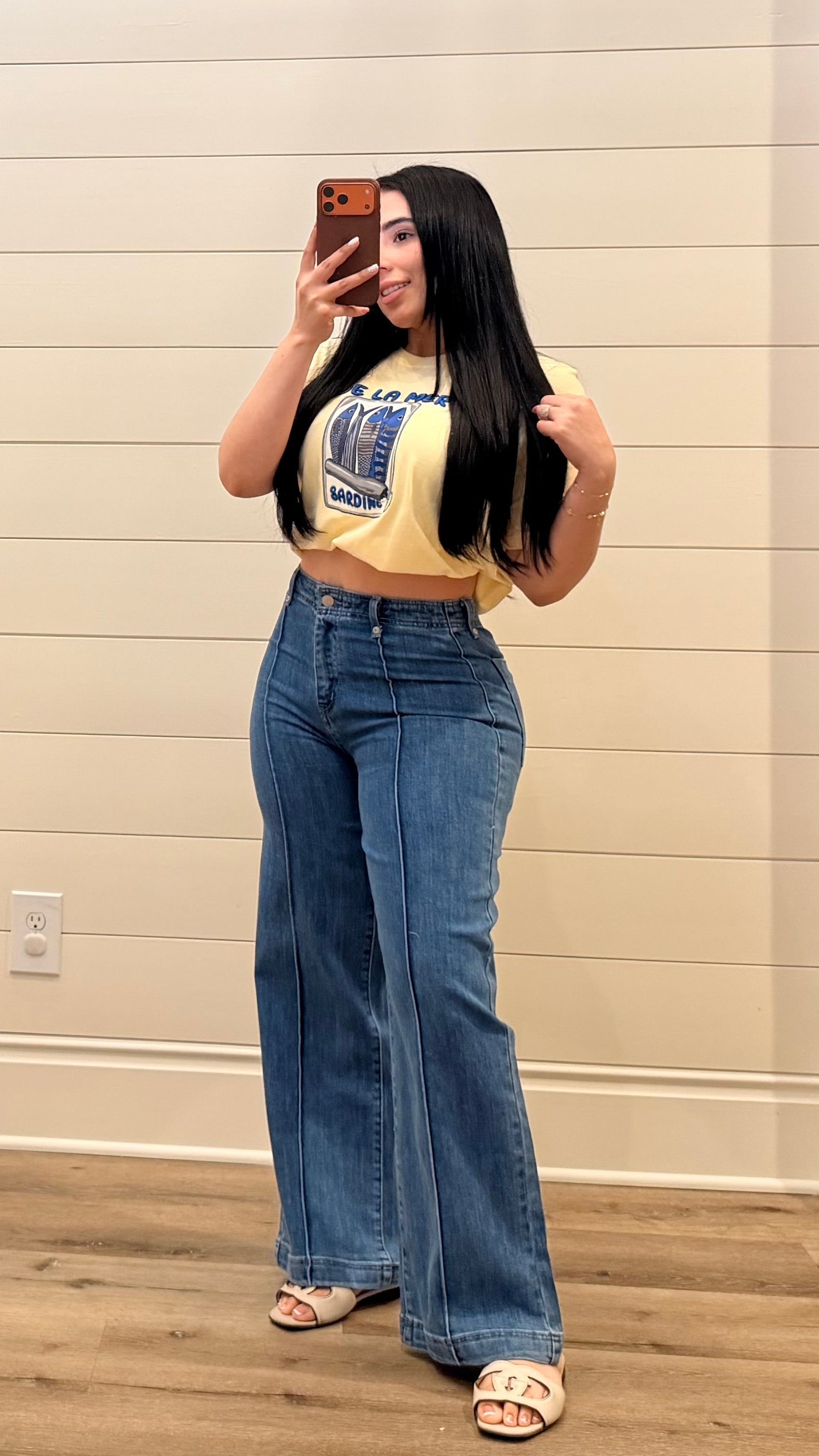 Sailor Wide Leg Jeans