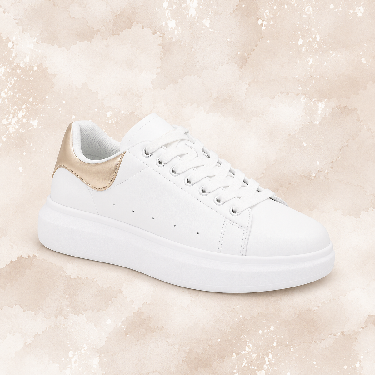 ALEXANDRA GOLD SNEAKERS