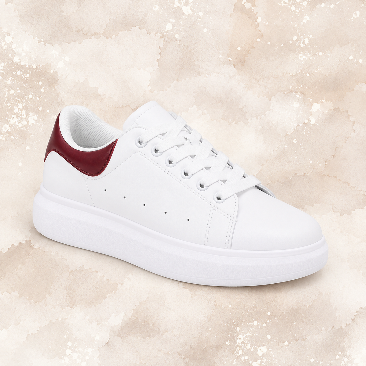 BURGANDY ALEXANDRA SNEAKERS
