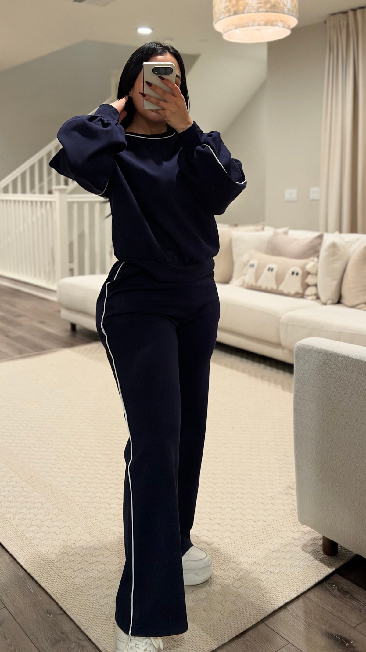 Samantha Navy Set